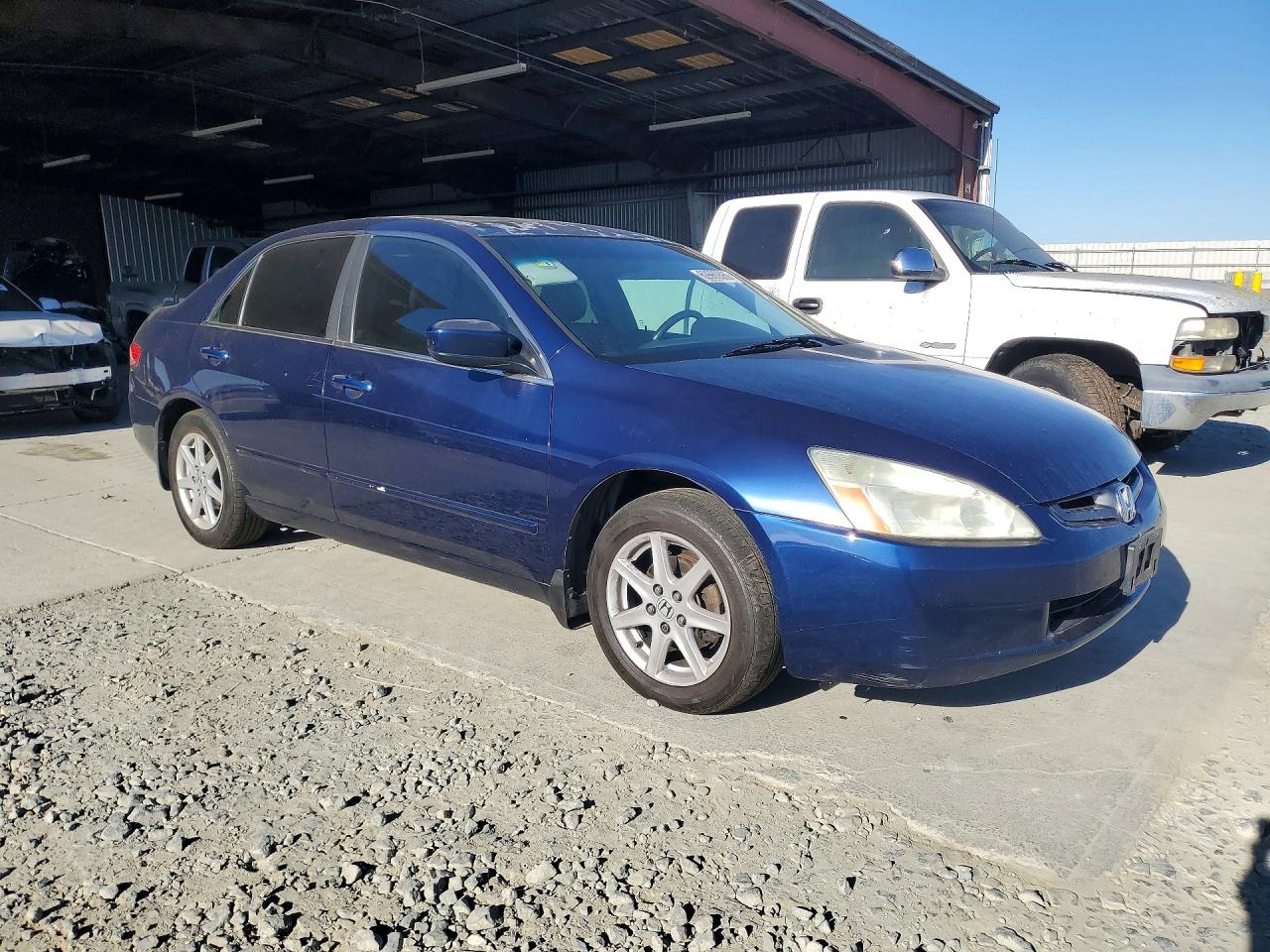 2004 Honda Accord Ex Blue vin: 1HGCM66524A086372