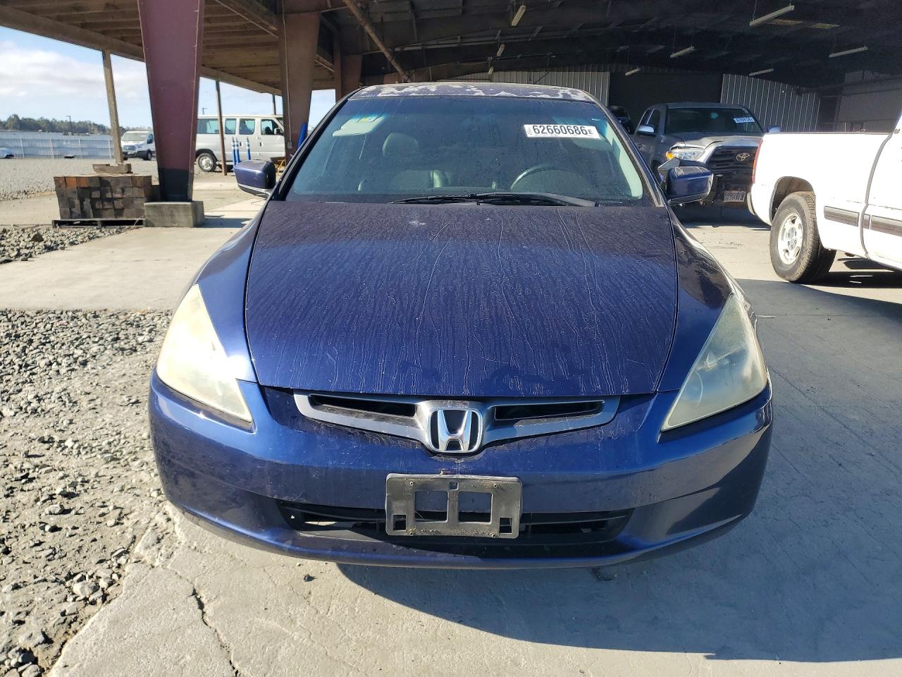 2004 Honda Accord Ex Blue vin: 1HGCM66524A086372