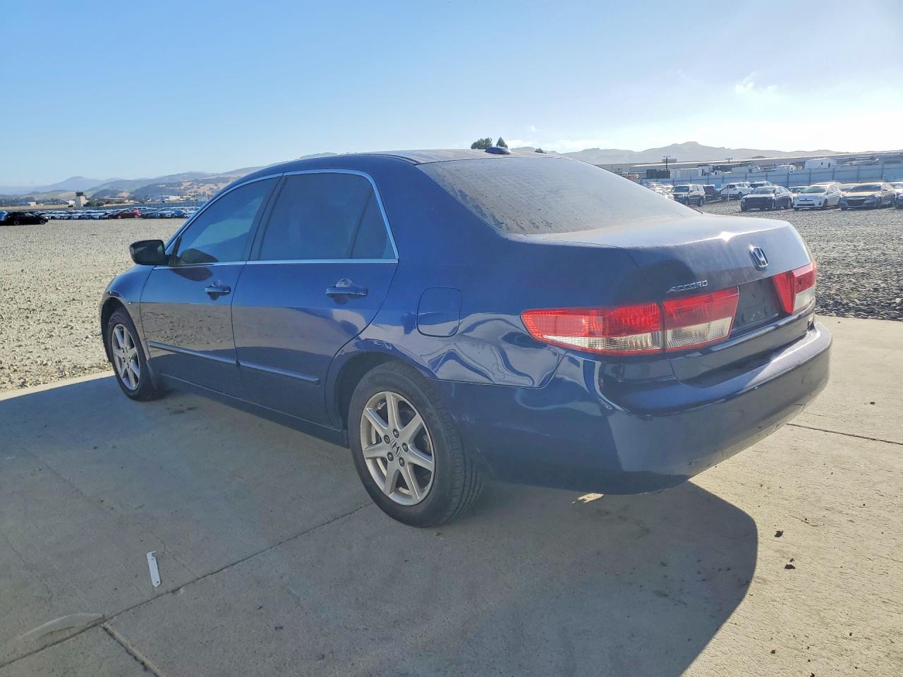 2004 Honda Accord Ex Blue vin: 1HGCM66524A086372