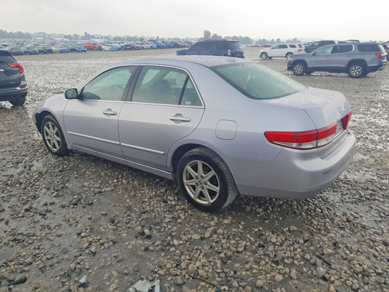 2004 Honda Accord Ex Silver vin: 1HGCM66524A088297