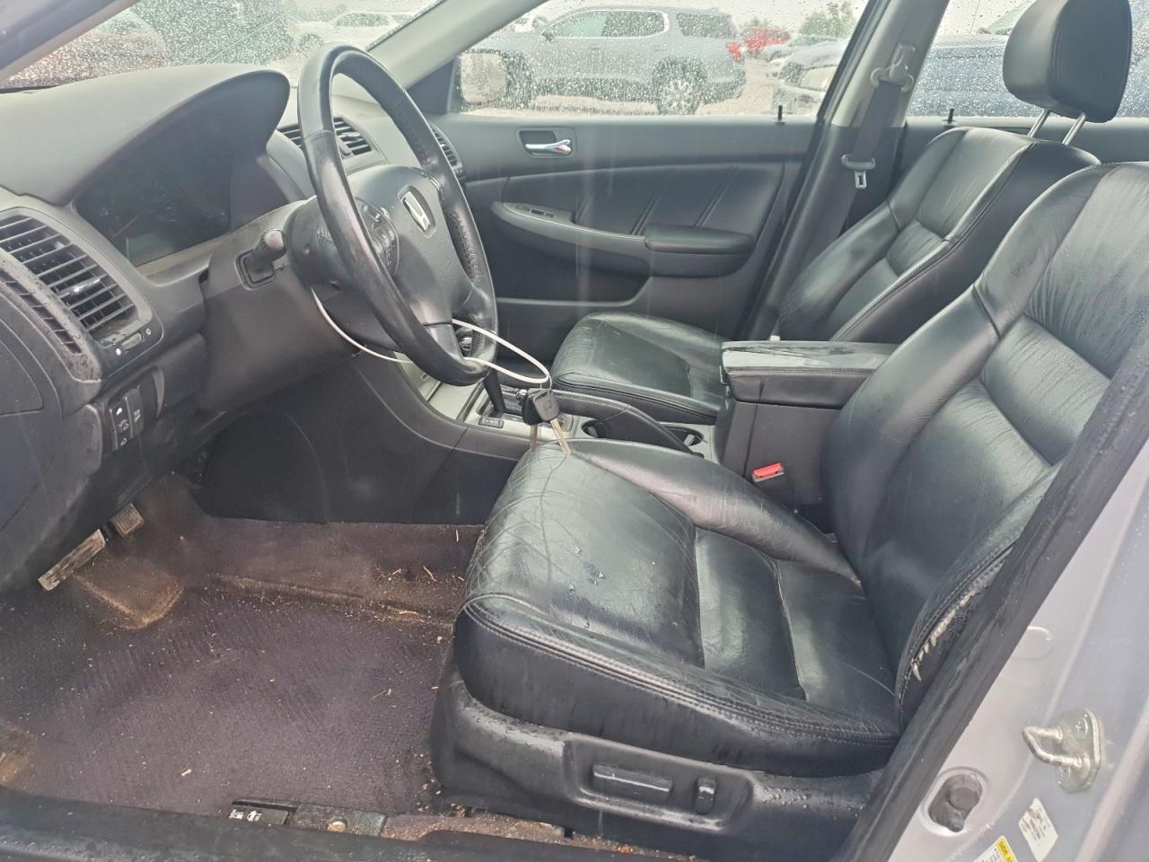 2004 Honda Accord Ex Silver vin: 1HGCM66524A088297