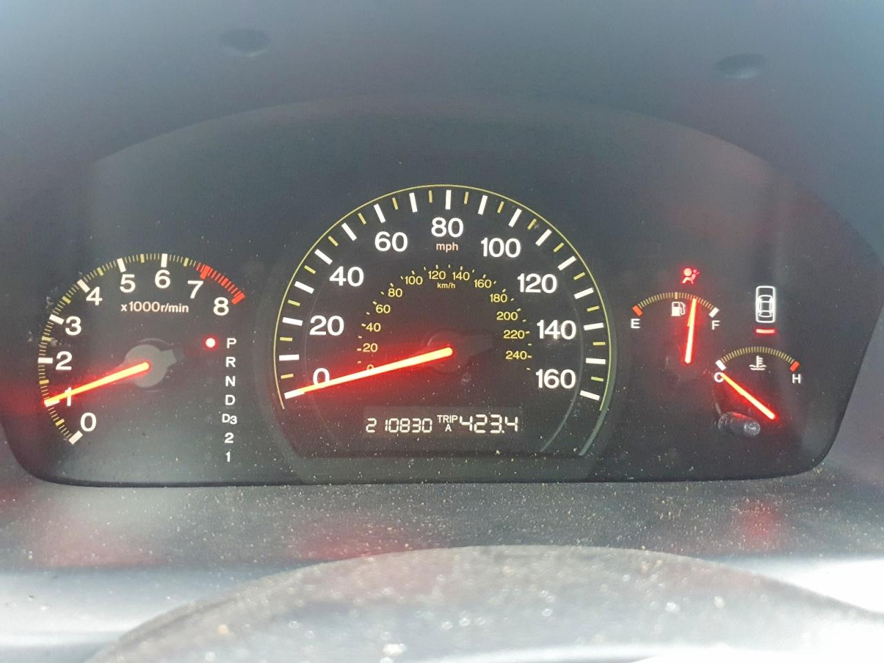 2004 Honda Accord Ex Silver vin: 1HGCM66524A088297