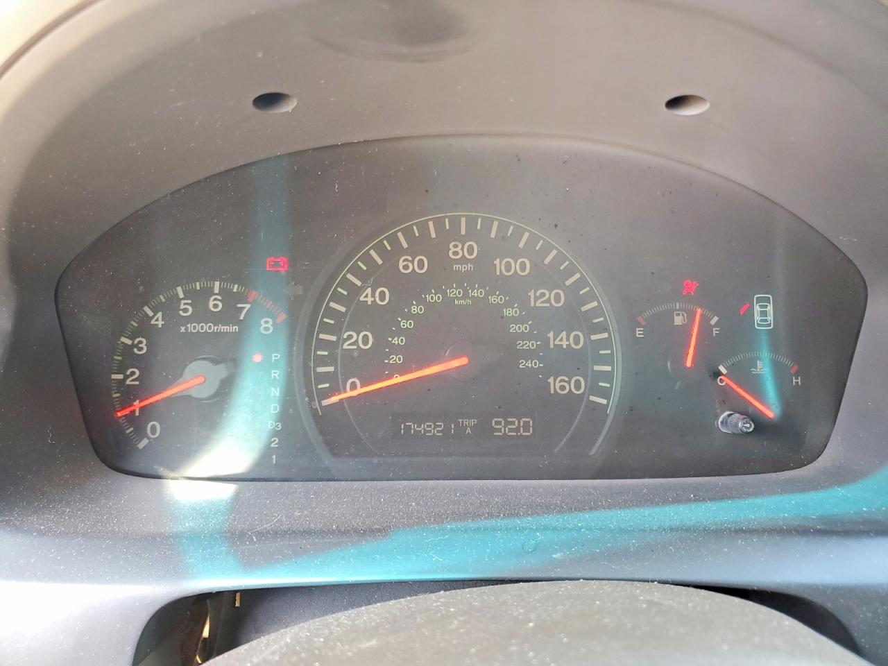 2004 Honda Accord Ex Green vin: 1HGCM66524A091992
