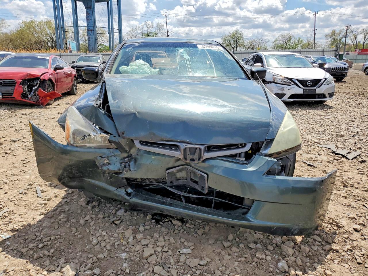 2004 Honda Accord Ex Green vin: 1HGCM66524A091992