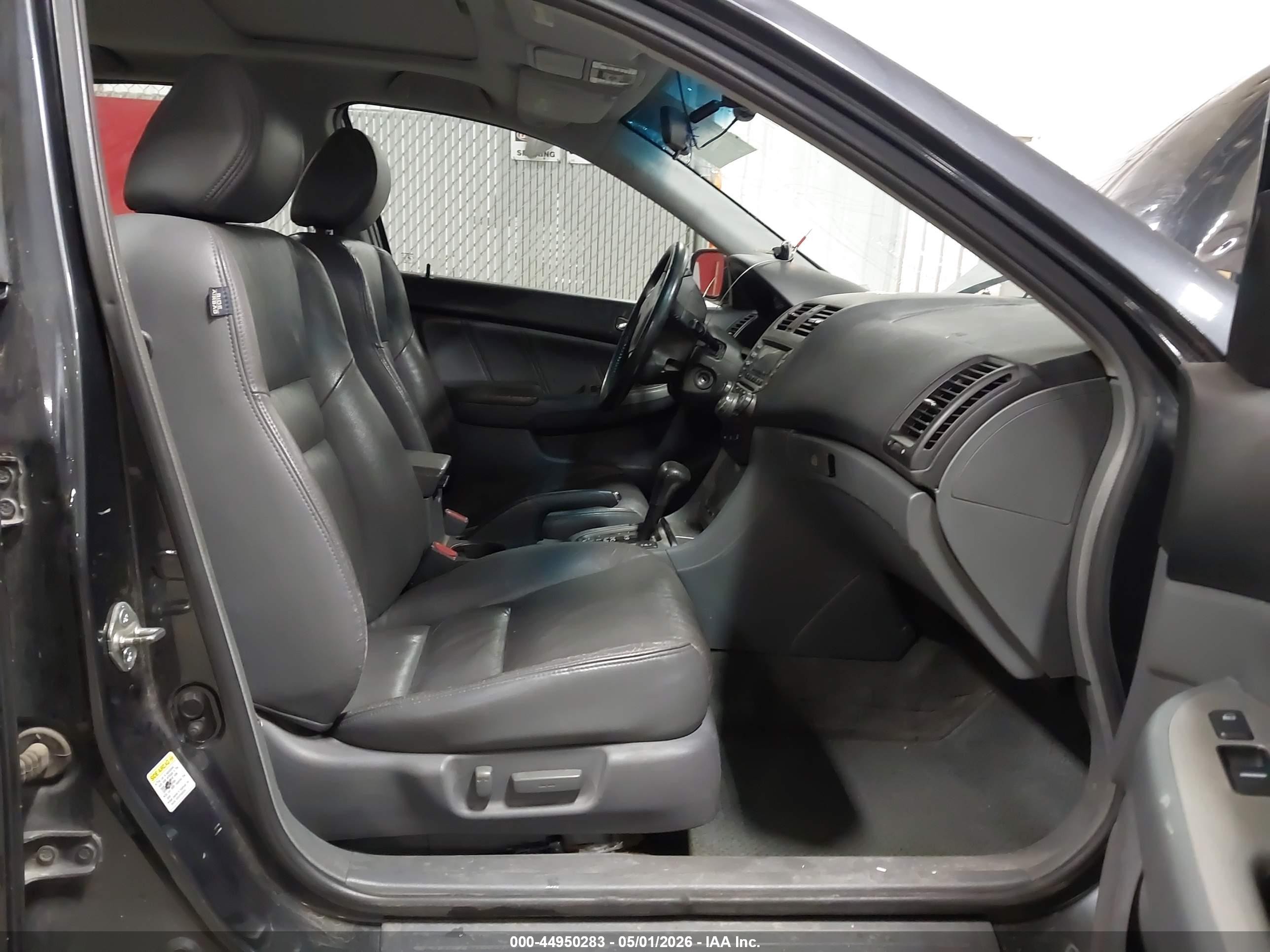 2004 Honda Accord 3.0 Ex Gray vin: 1HGCM66524A098103