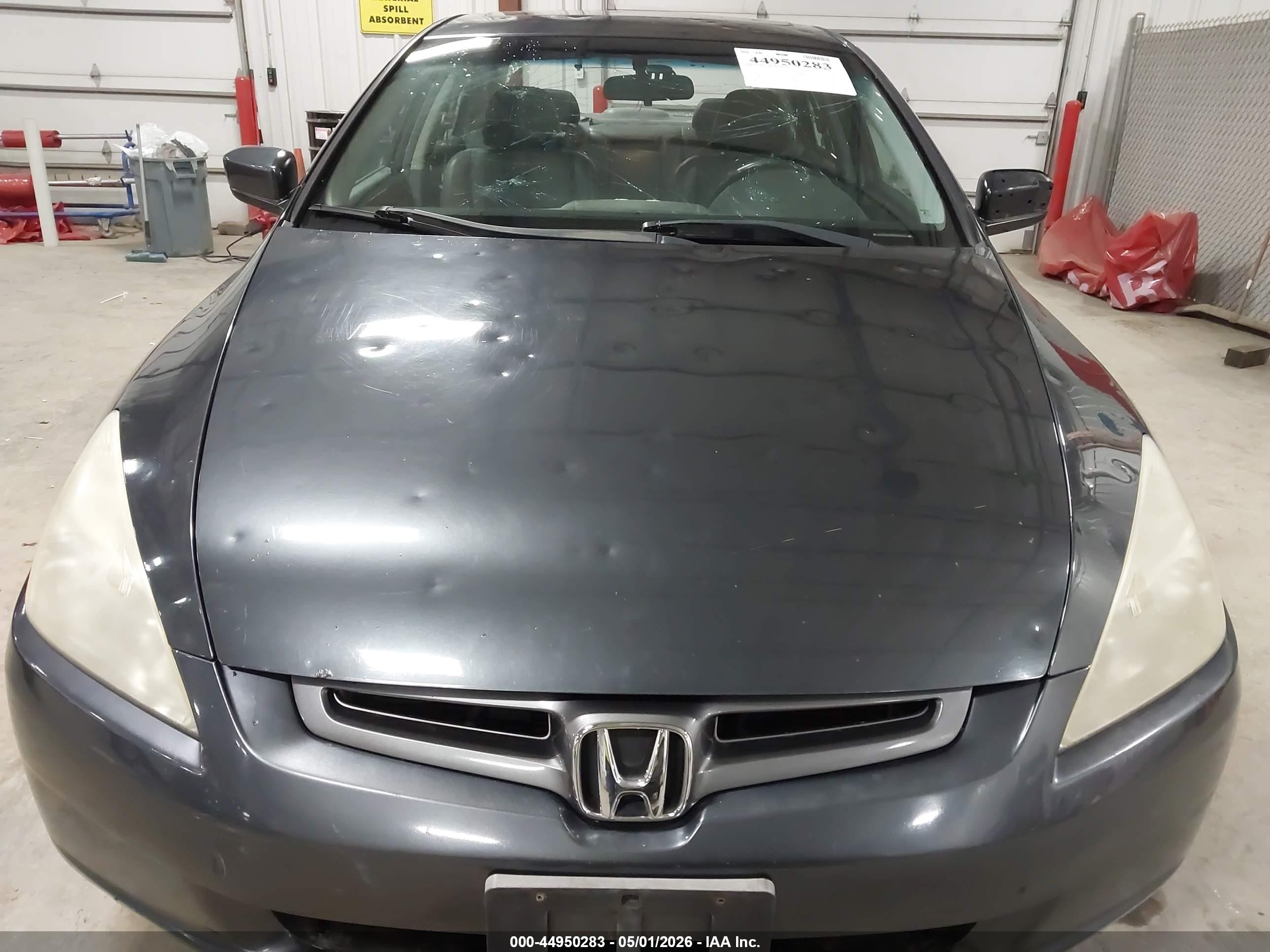 2004 Honda Accord 3.0 Ex Gray vin: 1HGCM66524A098103