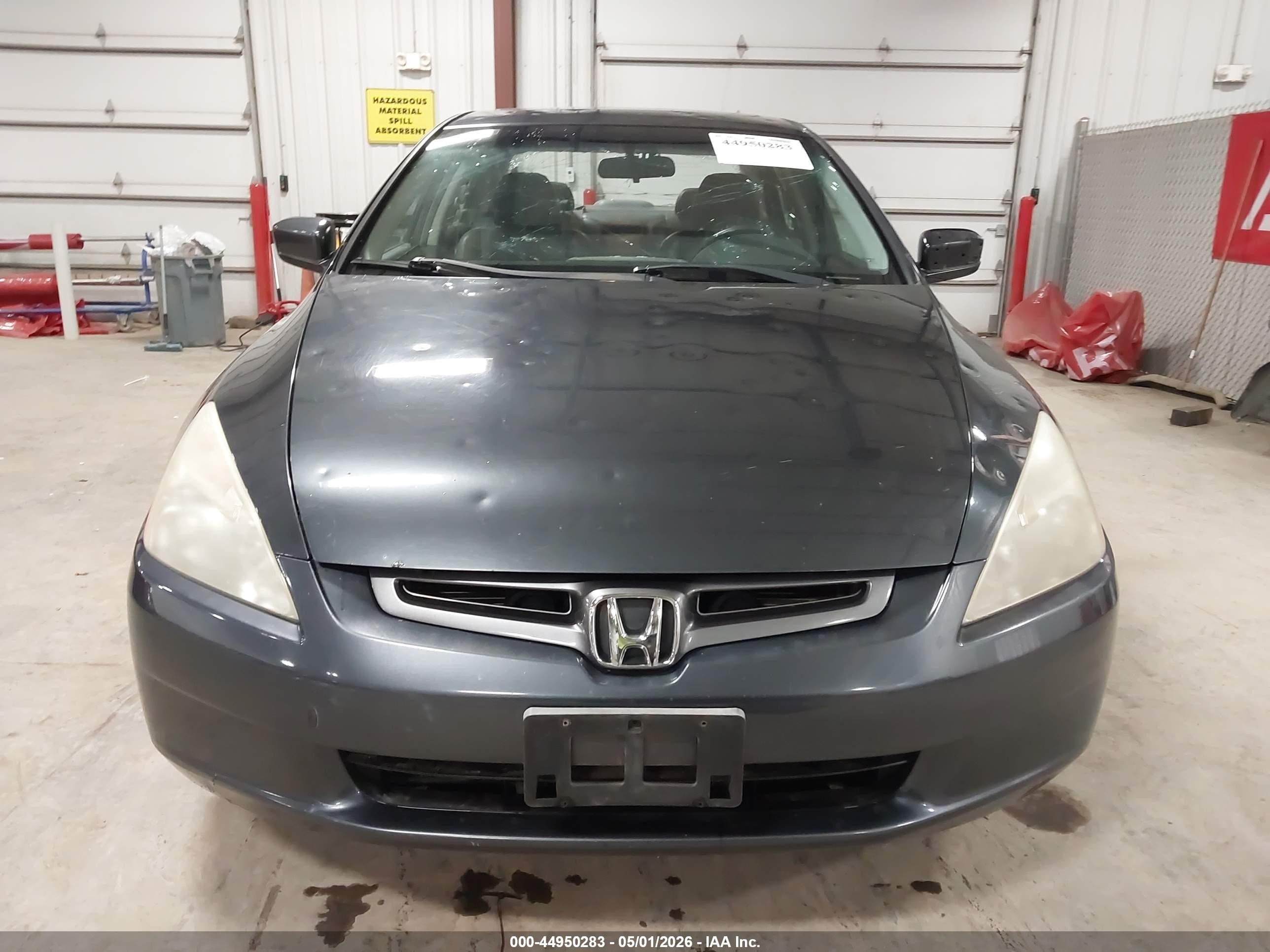 2004 Honda Accord 3.0 Ex Gray vin: 1HGCM66524A098103
