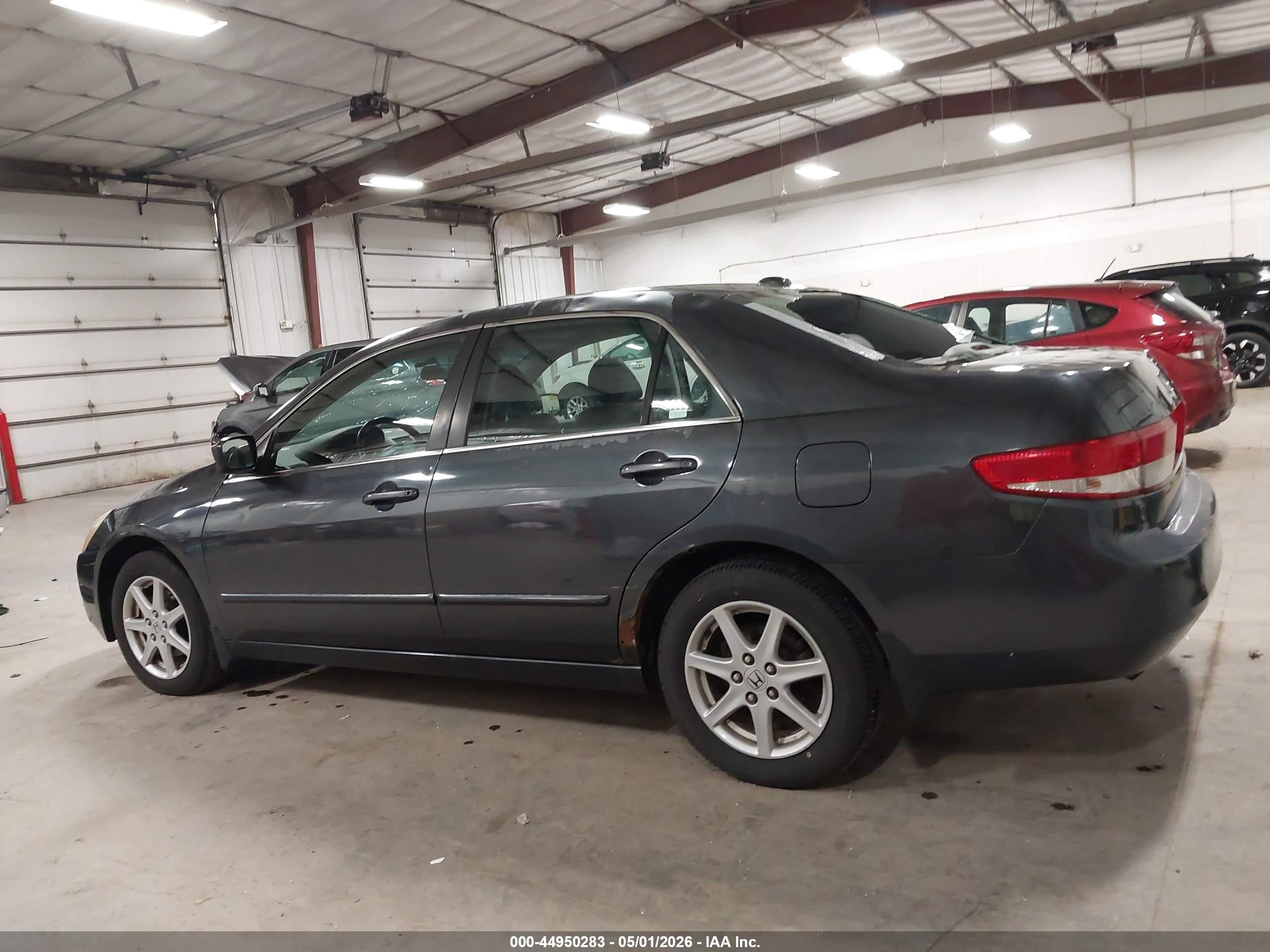 2004 Honda Accord 3.0 Ex Gray vin: 1HGCM66524A098103
