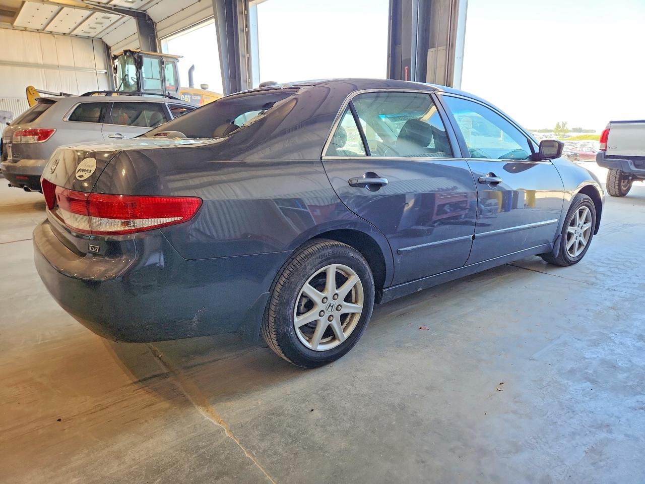 2004 Honda Accord Ex Gray vin: 1HGCM66524A098103