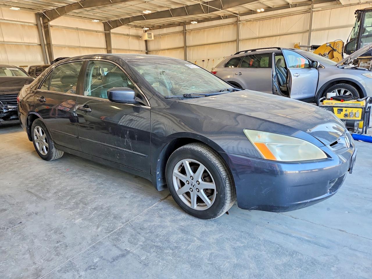2004 Honda Accord Ex Gray vin: 1HGCM66524A098103