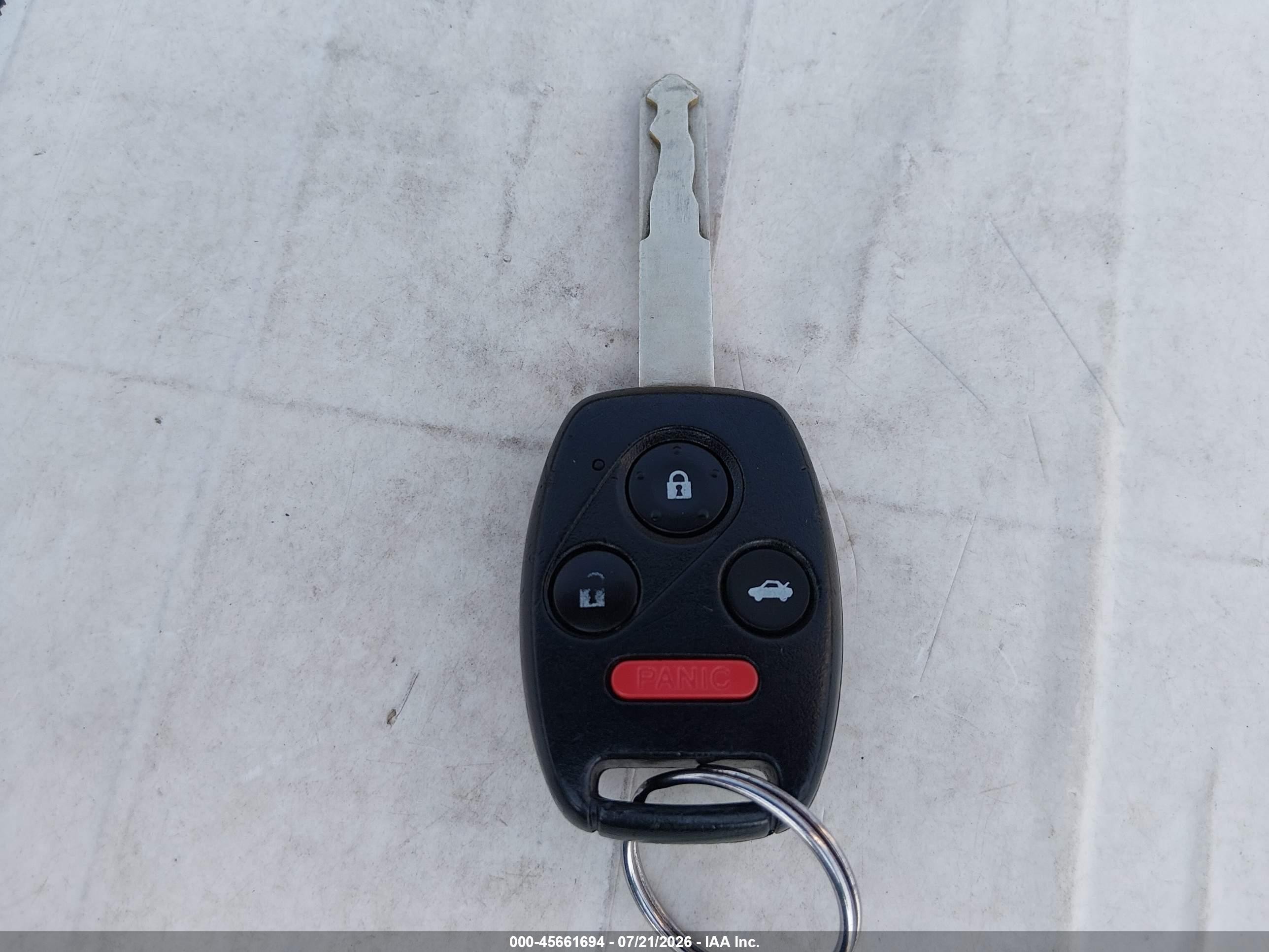2005 Honda Accord 3.0 Ex Серый vin: 1HGCM66525A011883
