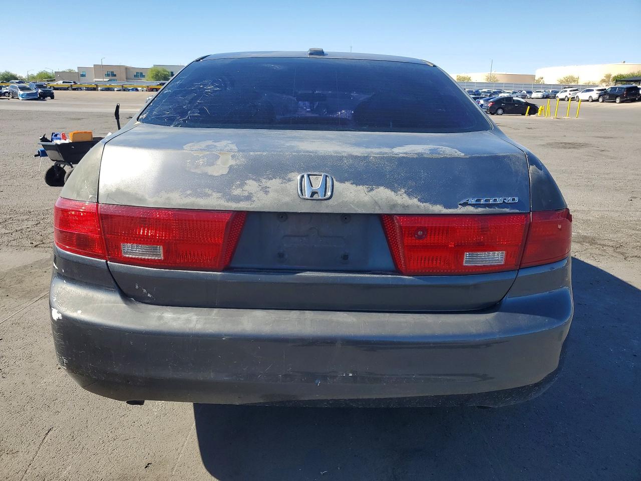 2005 Hond Accord Gray vin: 1HGCM66525A050330