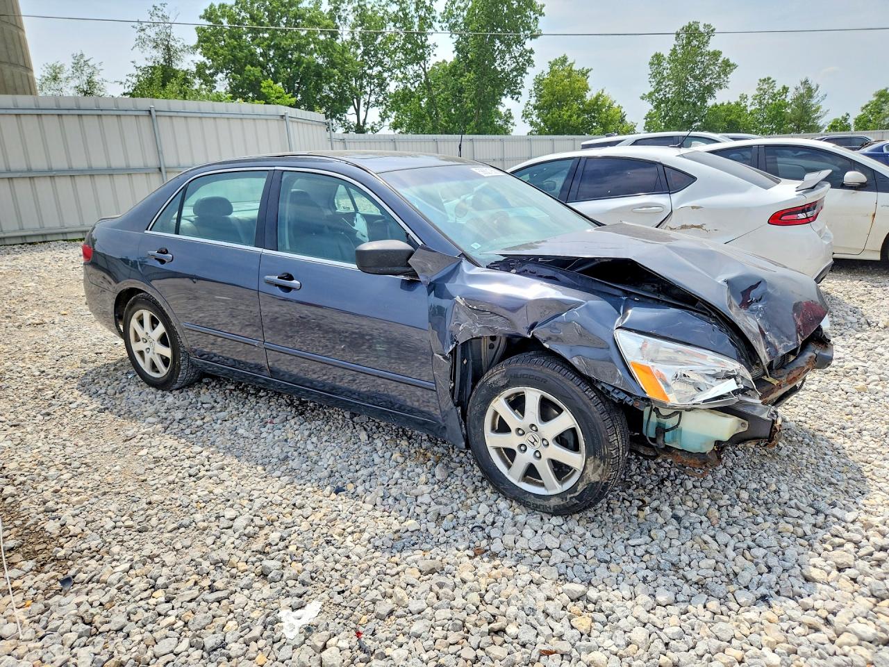 2005 Honda Accord Ex Угольный vin: 1HGCM66525A071128