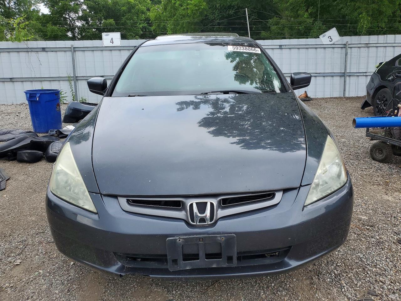 2005 Honda Accord Ex Серый vin: 1HGCM66525A804116