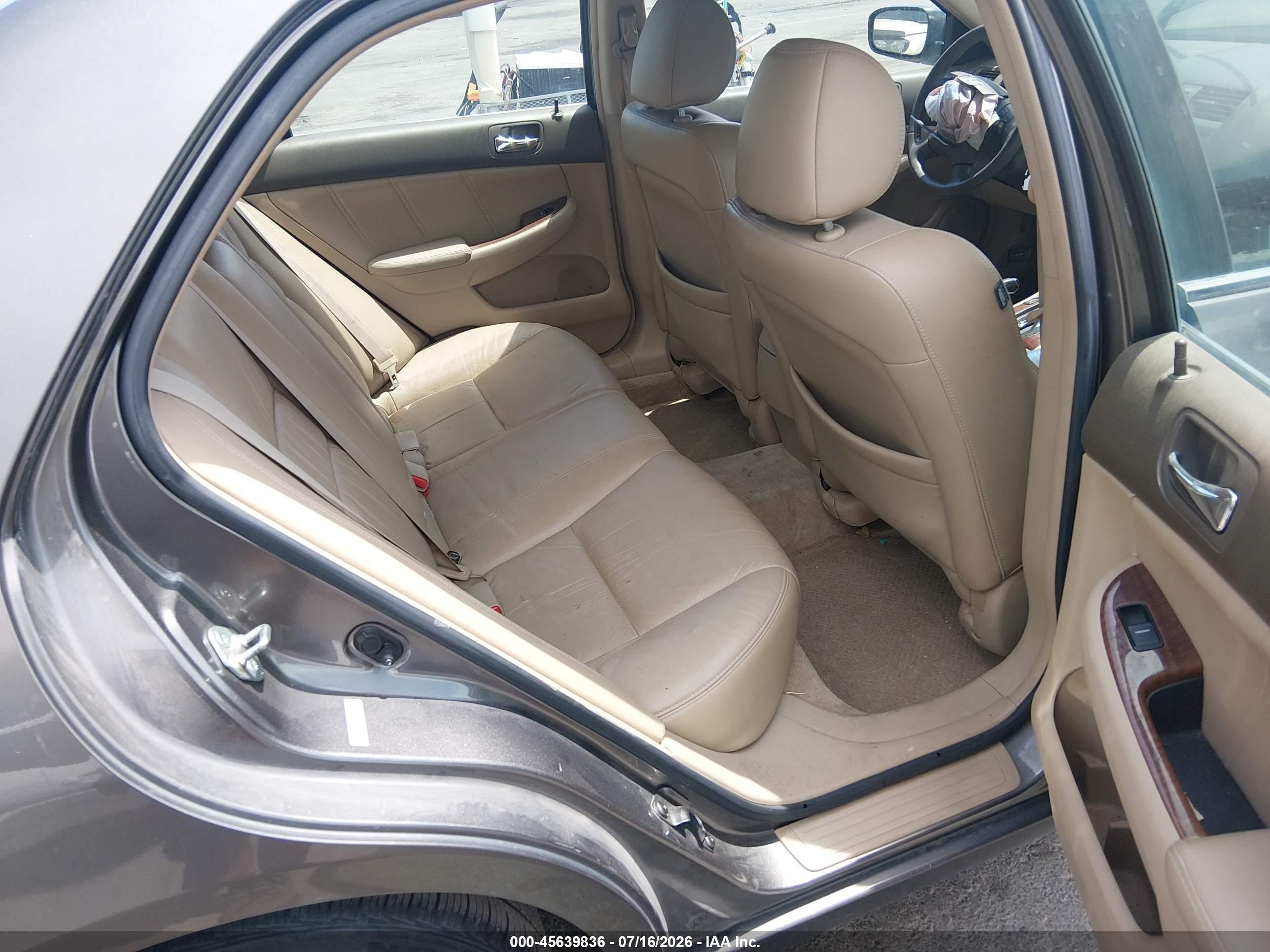 2006 Honda Accord 3.0 Ex Silver vin: 1HGCM66526A015482