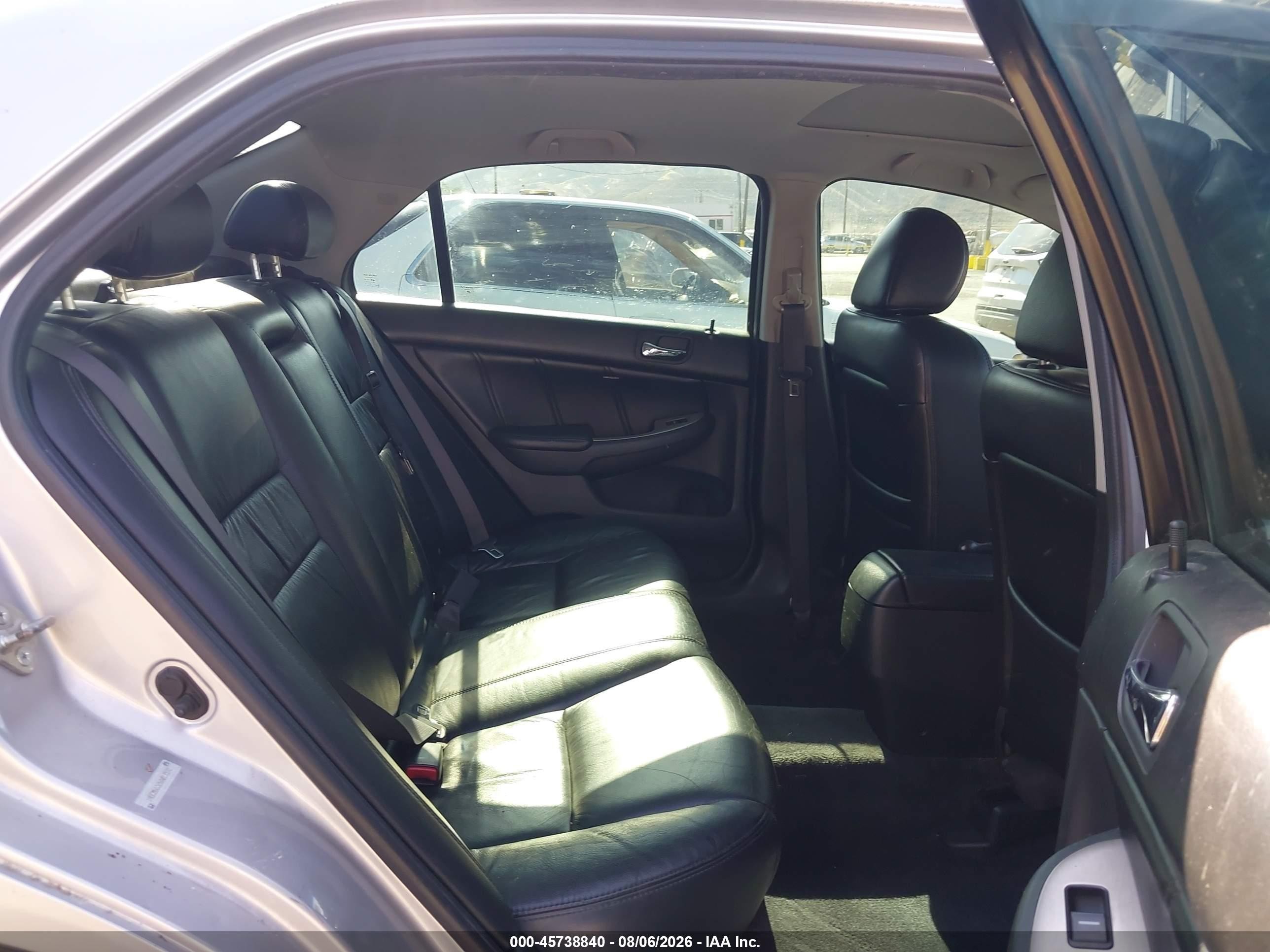 2006 Honda Accord 3.0 Ex Silver vin: 1HGCM66526A017572