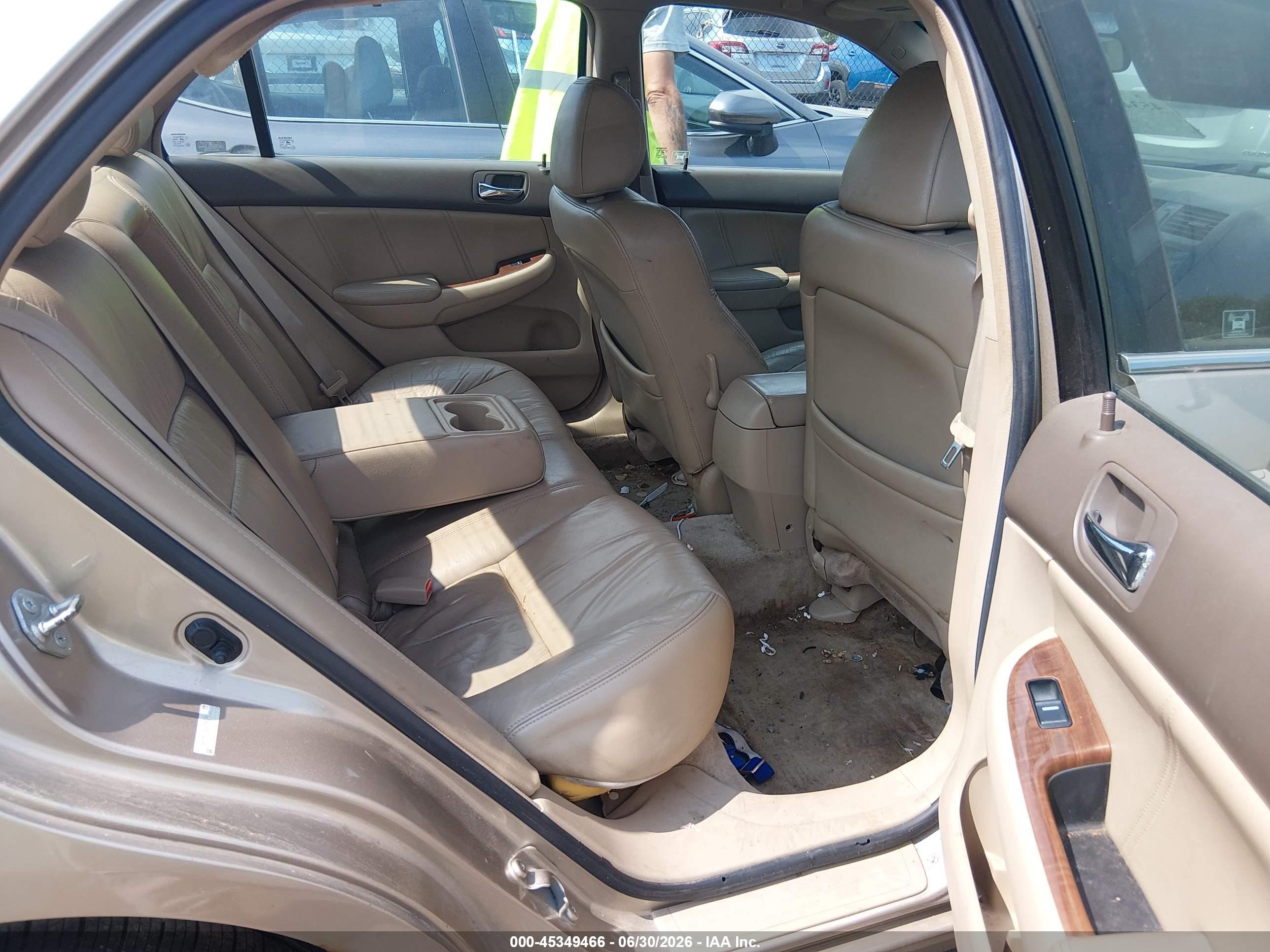 2006 Honda Accord 3.0 Ex Gold vin: 1HGCM66526A032430