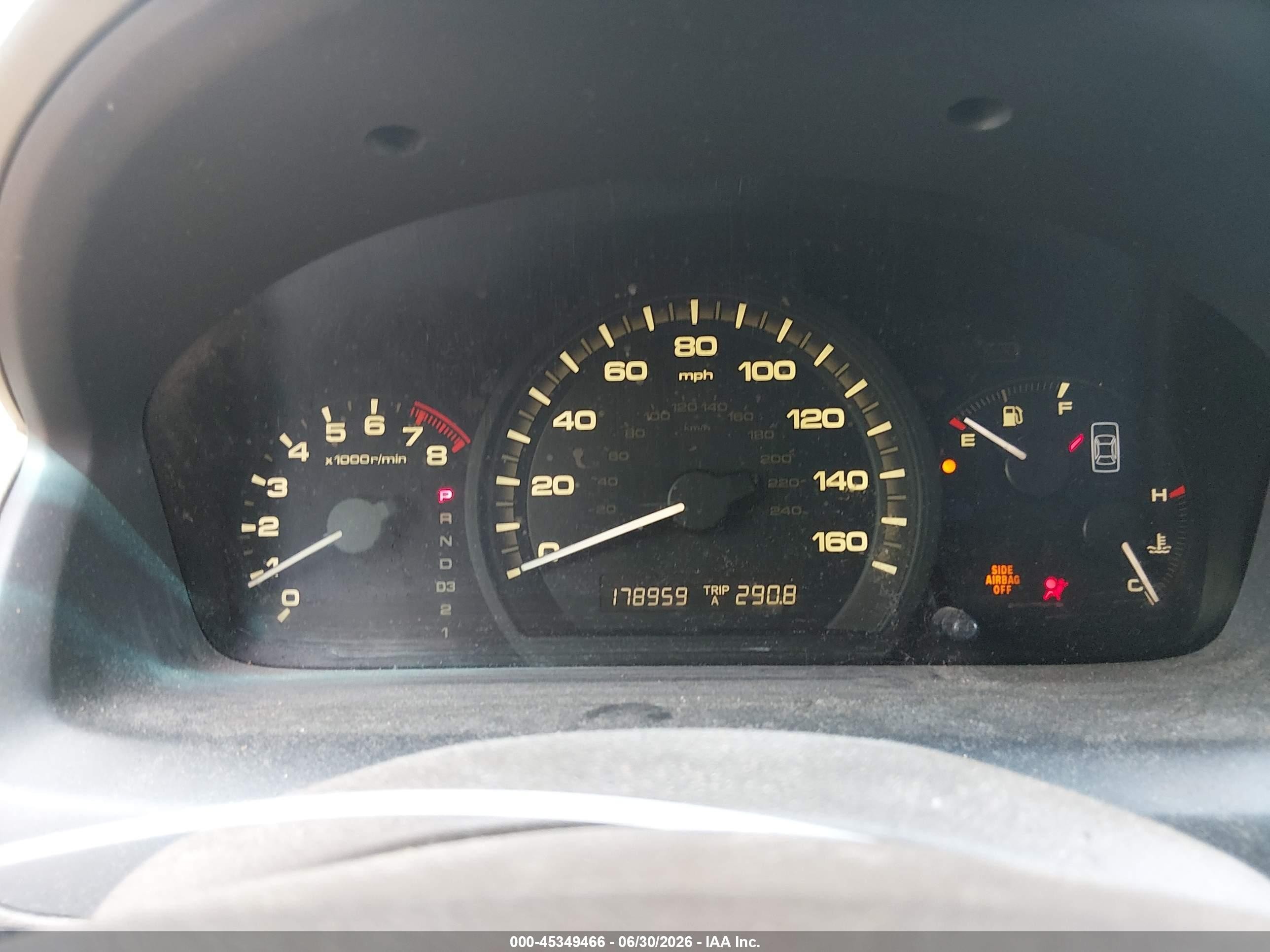2006 Honda Accord 3.0 Ex Gold vin: 1HGCM66526A032430
