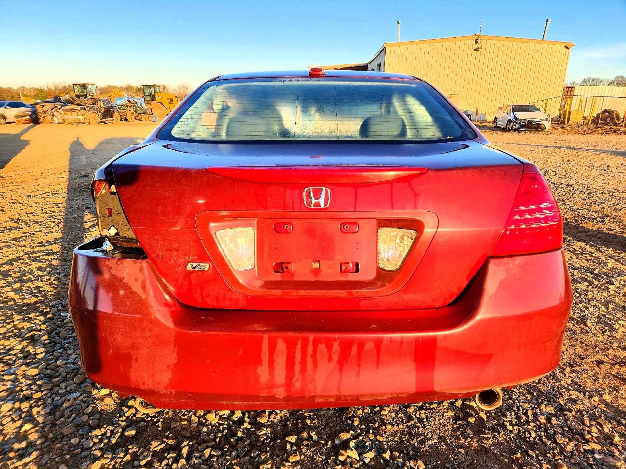 2006 Honda Accord Ex Темно-бордовый vin: 1HGCM66526A045307