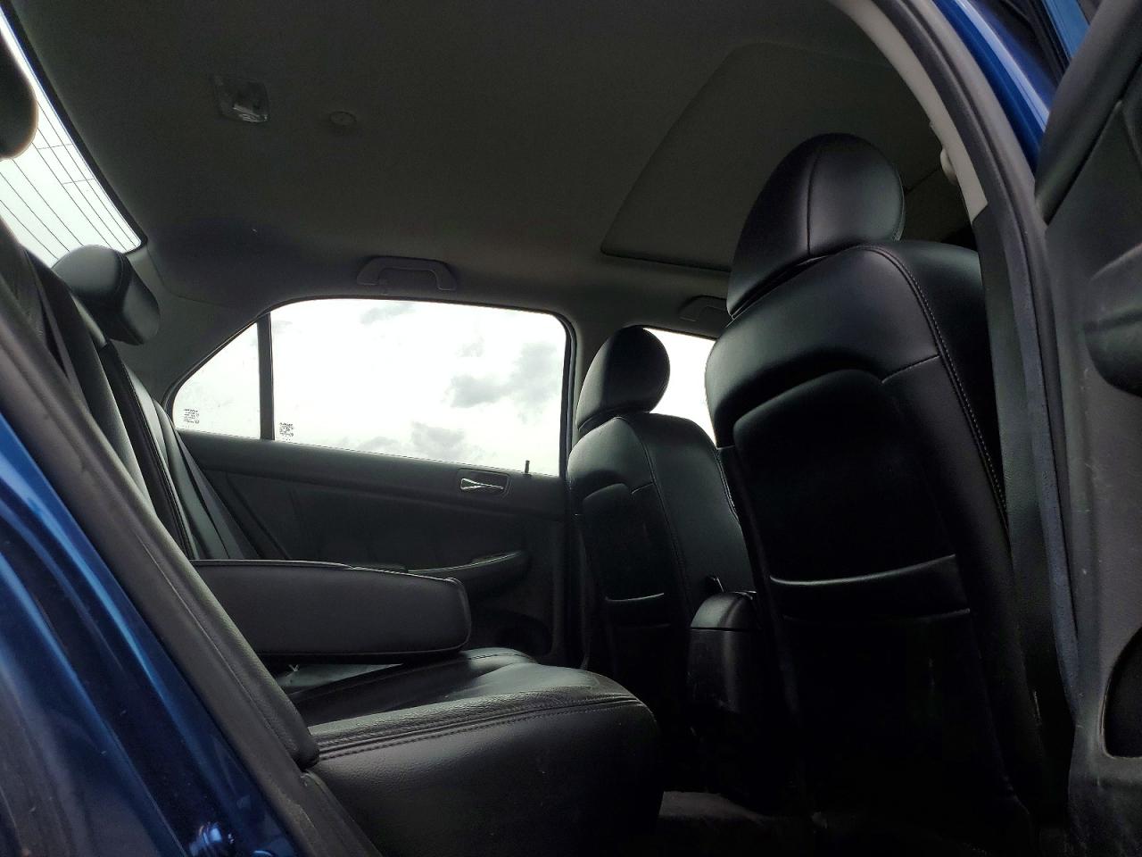 2006 Honda Accord Ex Blue vin: 1HGCM66526A801962