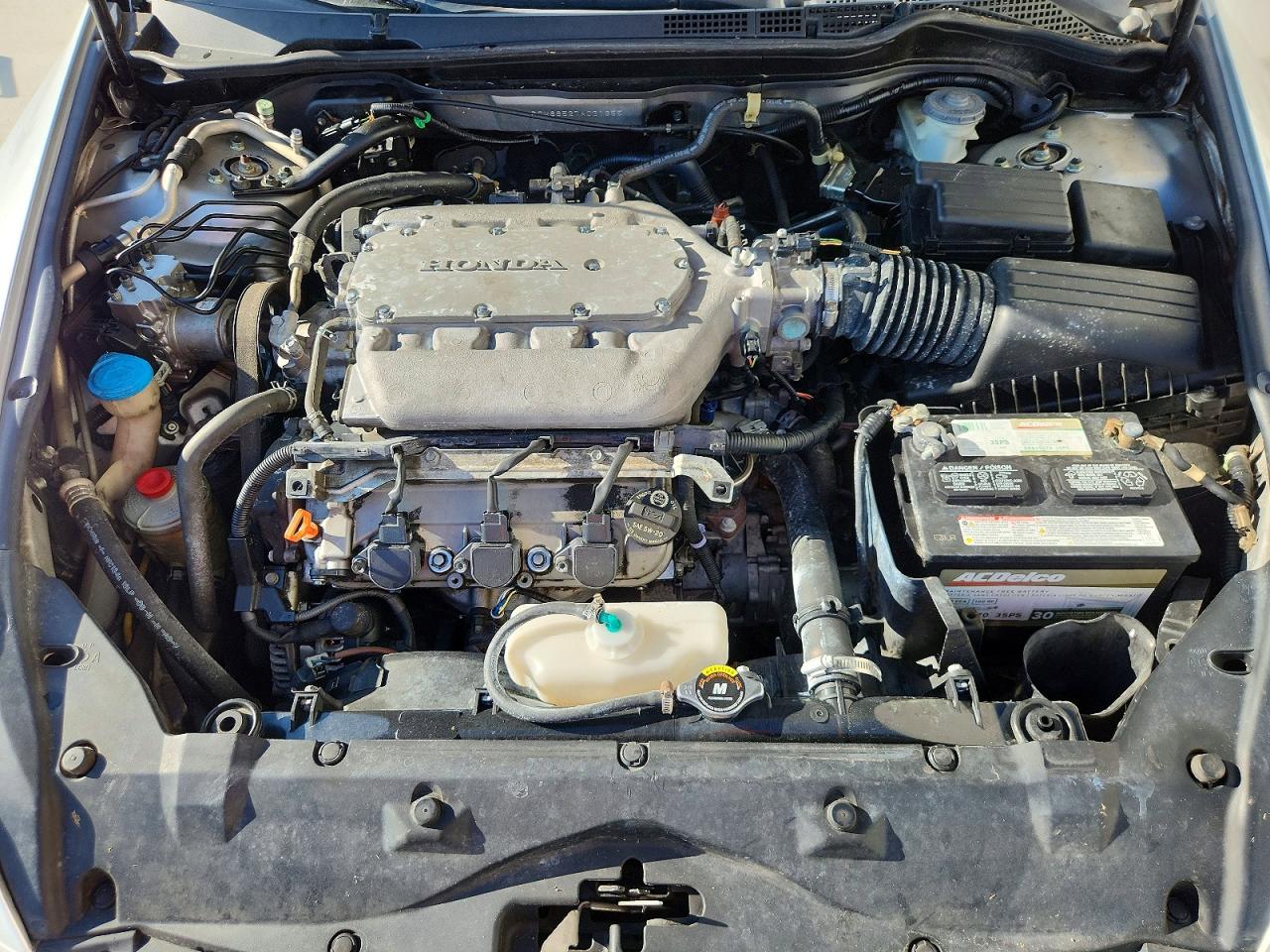 2007 Honda Accord Ex Silver vin: 1HGCM66527A021655