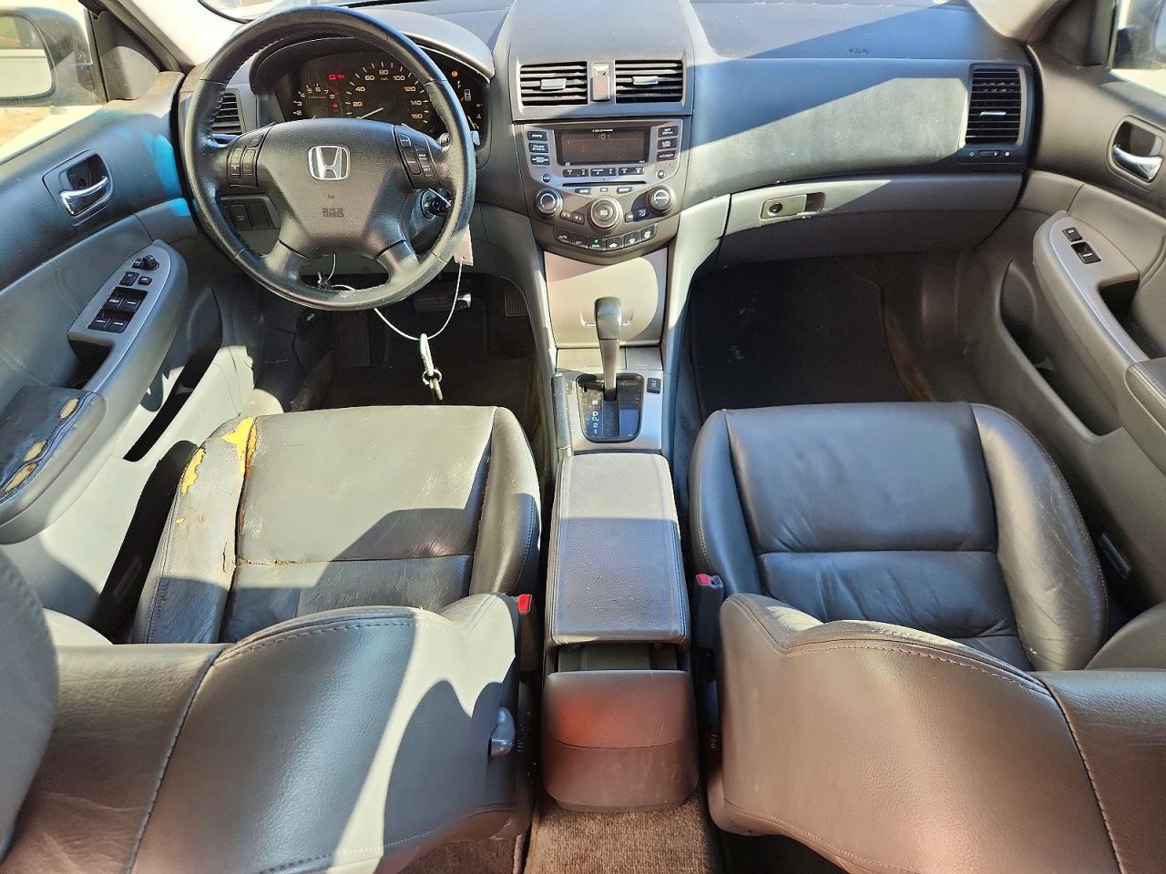 2007 Honda Accord Ex Silver vin: 1HGCM66527A021655