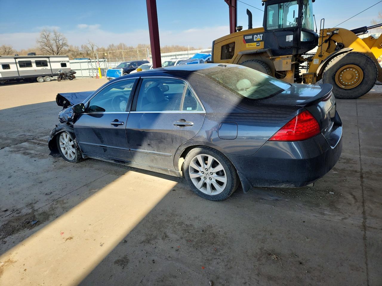 2007 Honda Accord Ex Charcoal vin: 1HGCM66527A026080