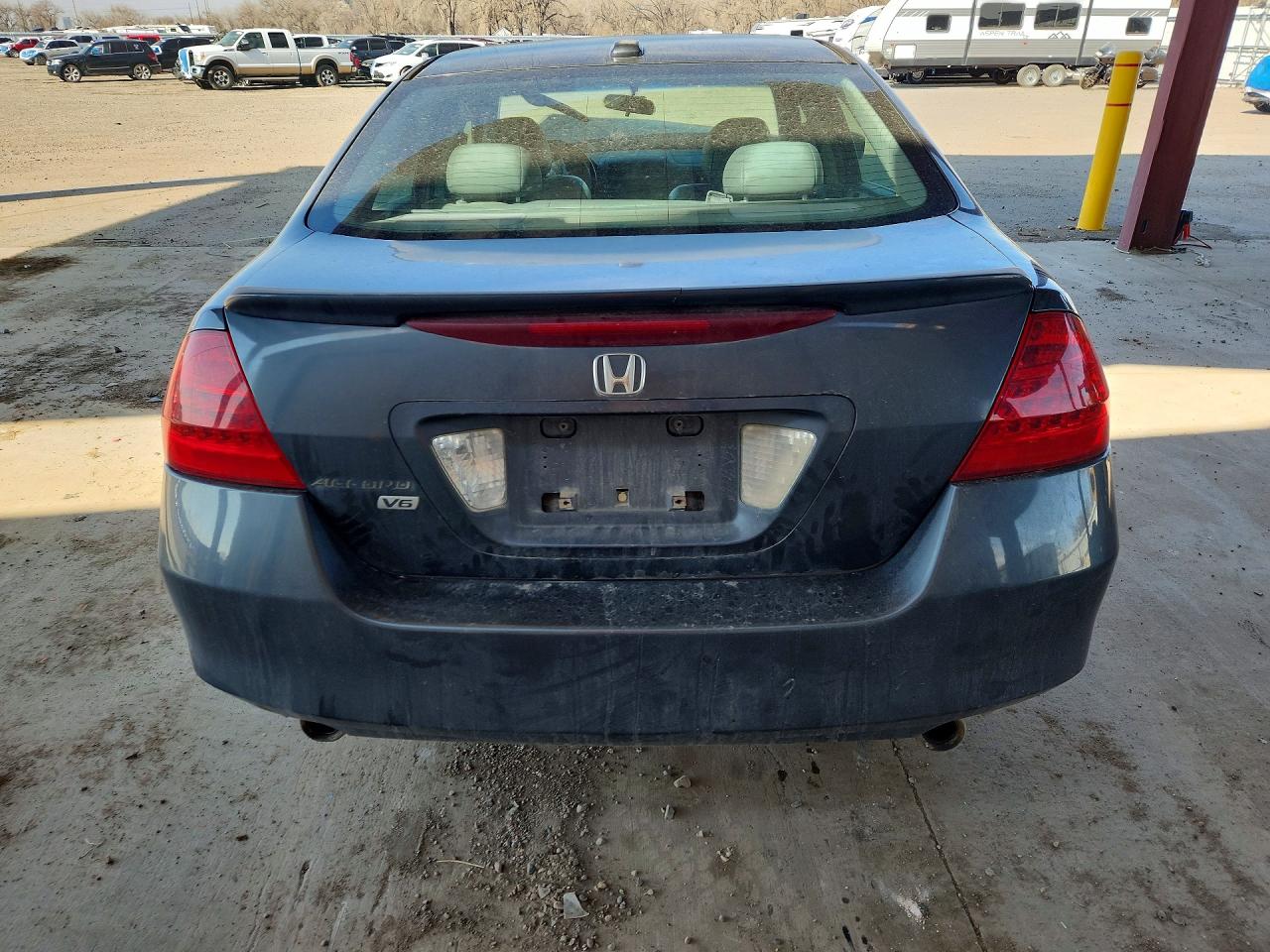 2007 Honda Accord Ex Charcoal vin: 1HGCM66527A026080