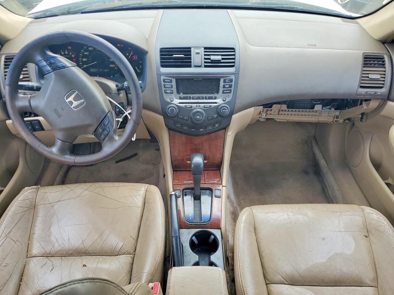 2007 Honda Accord Ex White vin: 1HGCM66527A027844