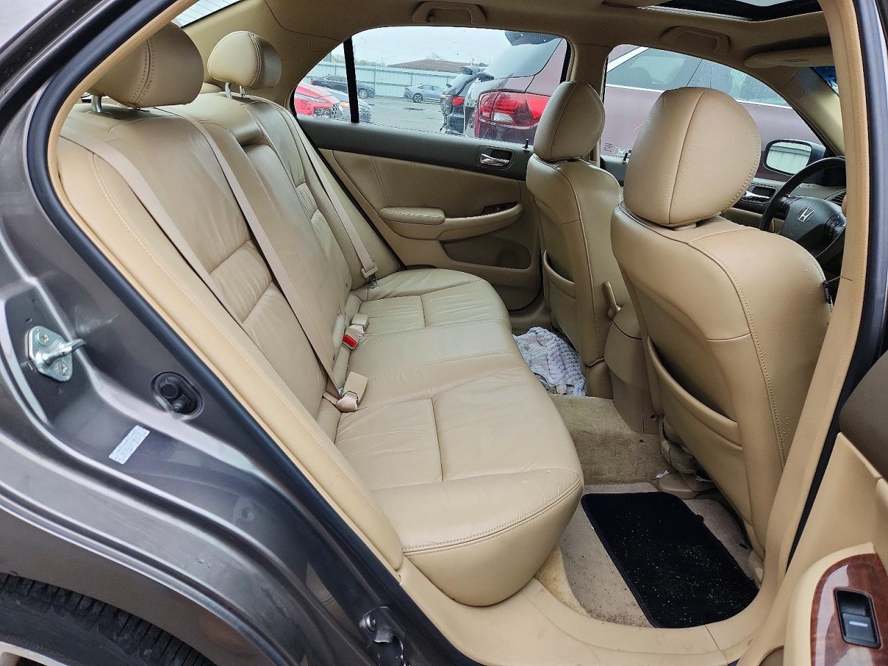 2007 Honda Accord Ex Gray vin: 1HGCM66527A068555