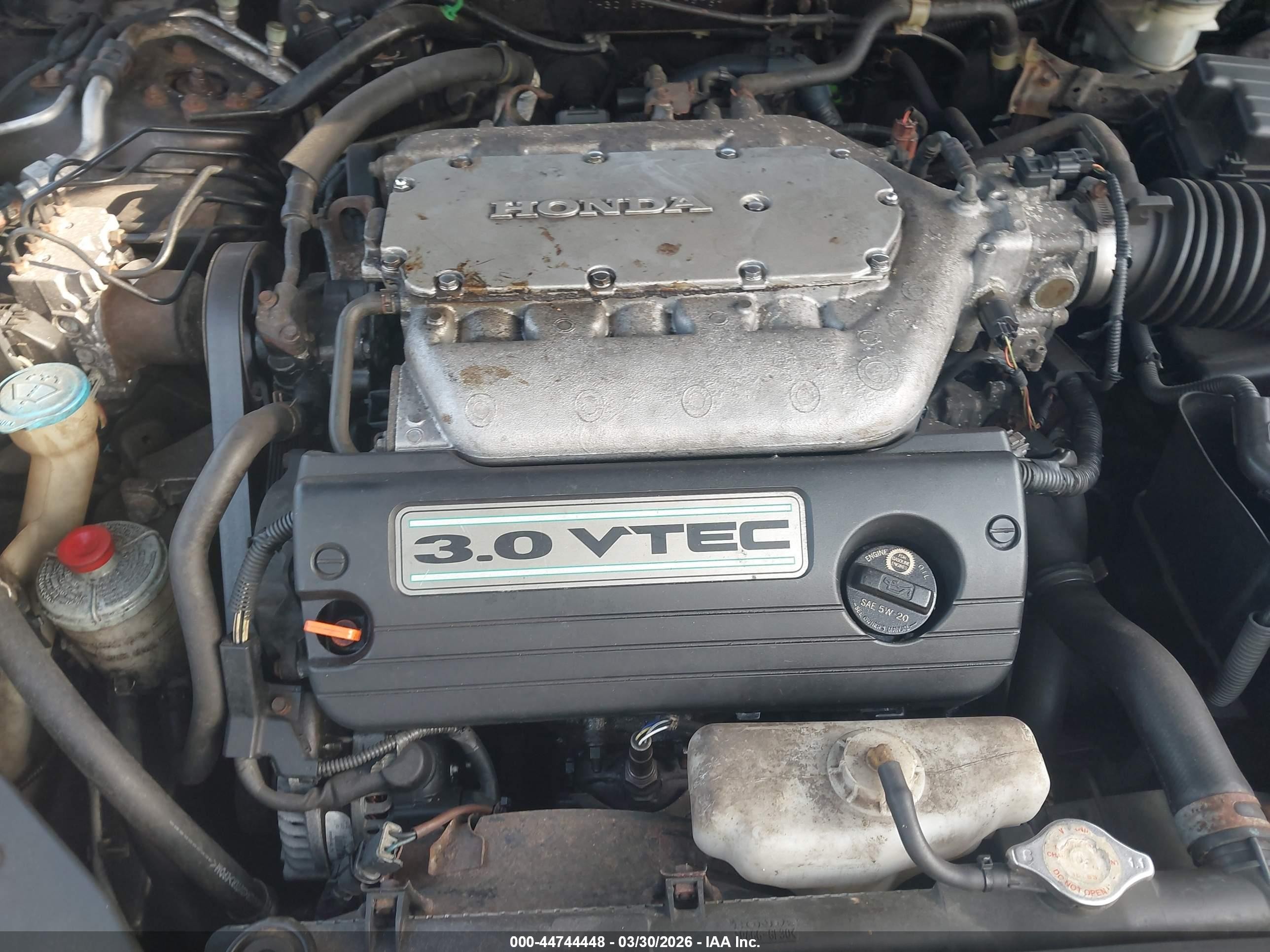 2007 Honda Accord 3.0 Ex Серый vin: 1HGCM66527A097697