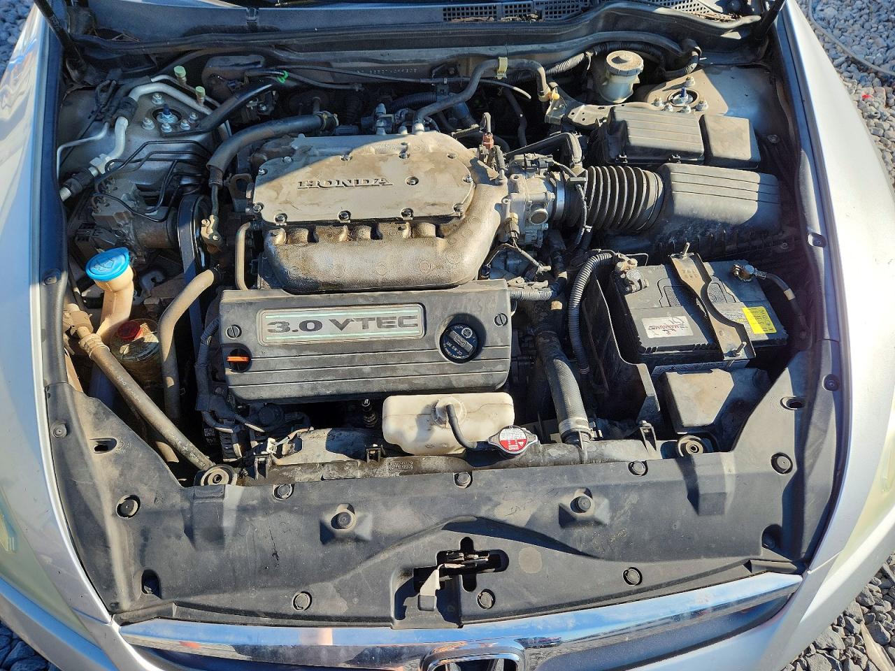 2007 Honda Accord Ex Silver vin: 1HGCM66527A099305