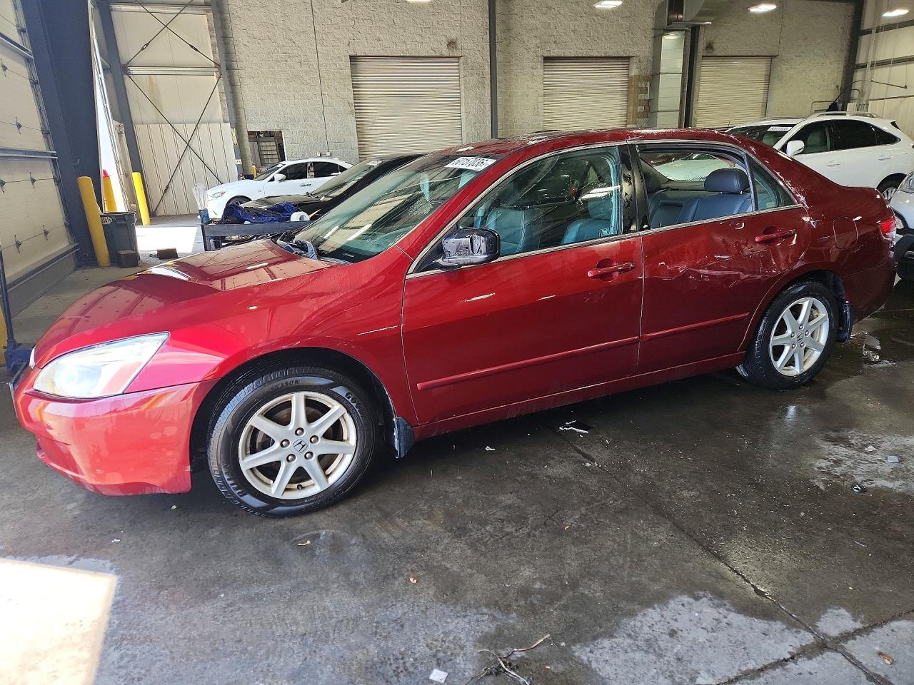2003 Honda Accord Ex Темно-бордовый vin: 1HGCM66533A003031
