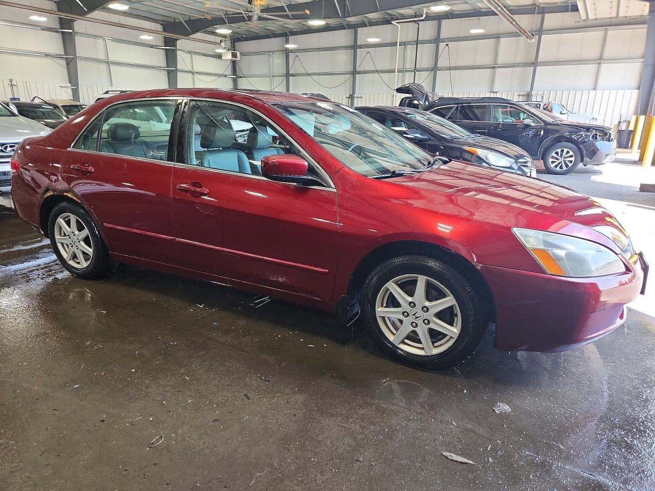2003 Honda Accord Ex Темно-бордовый vin: 1HGCM66533A003031