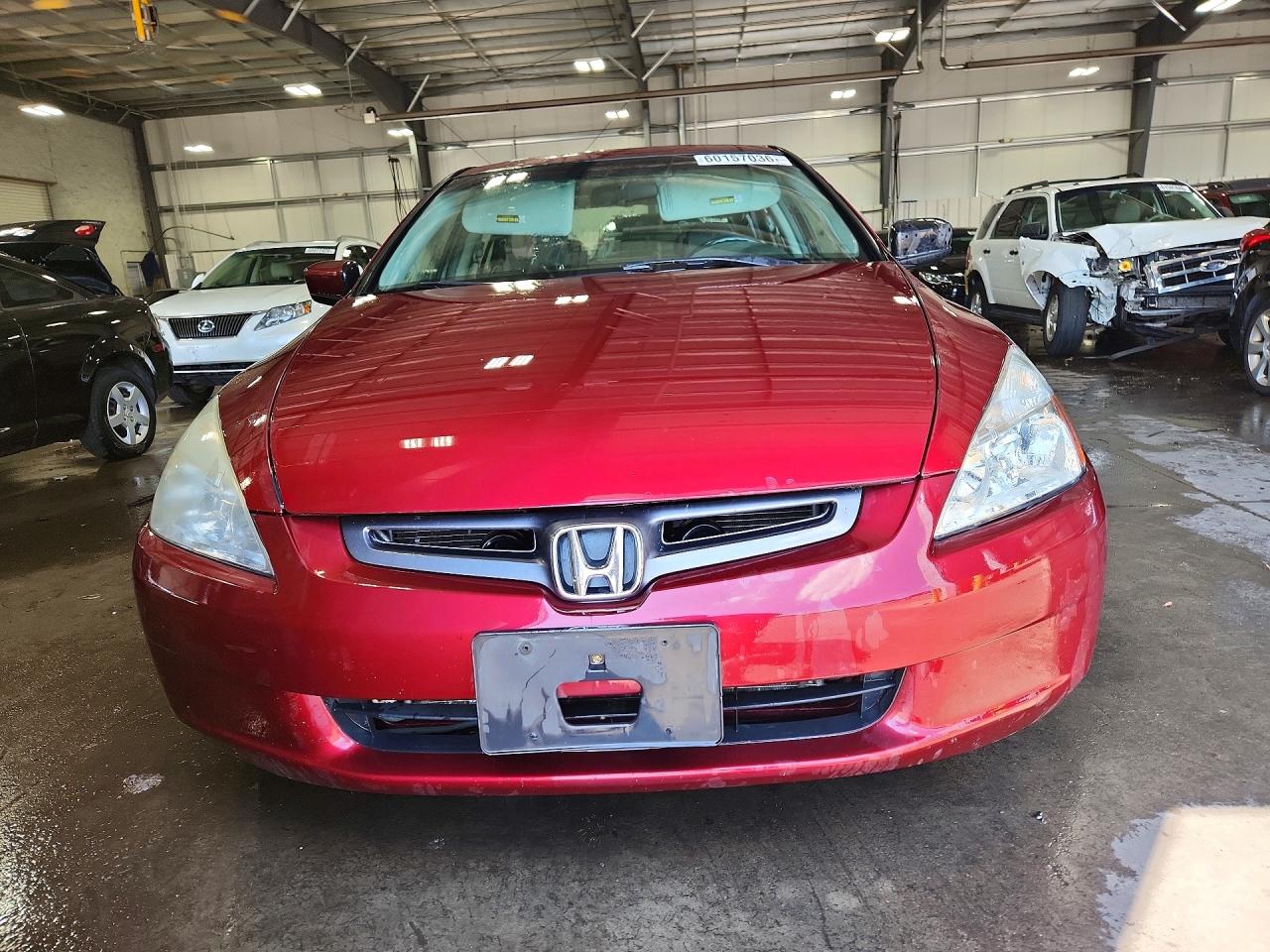 2003 Honda Accord Ex Темно-бордовый vin: 1HGCM66533A003031