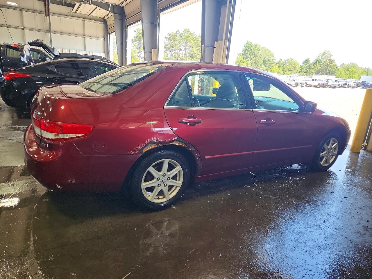 2003 Honda Accord Ex Темно-бордовый vin: 1HGCM66533A003031