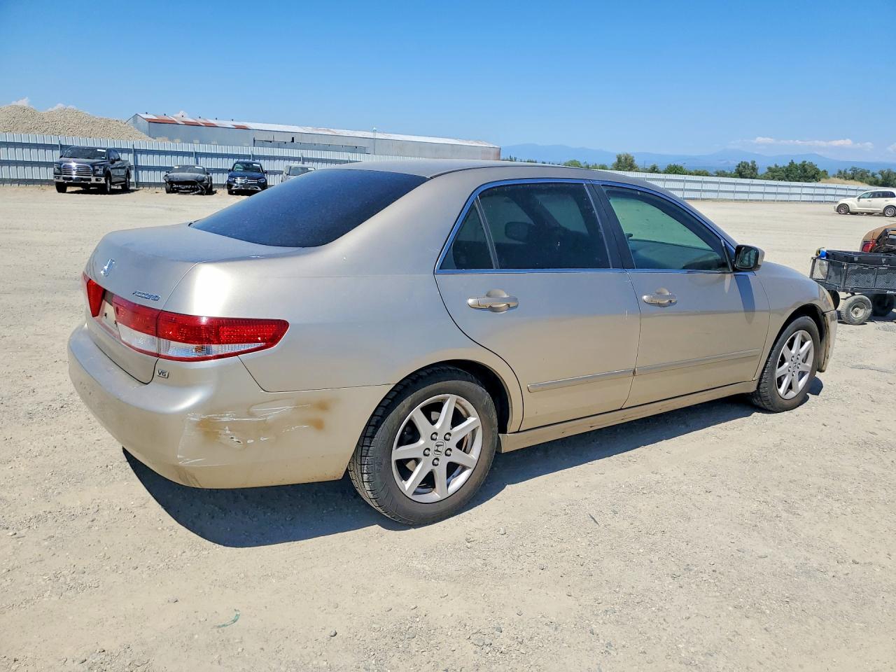 2003 Honda Accord 4d Ex Tan vin: 1HGCM66533A012425
