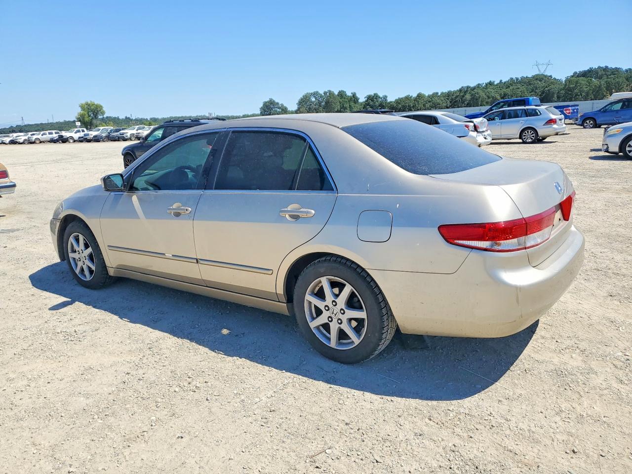 2003 Honda Accord 4d Ex Tan vin: 1HGCM66533A012425
