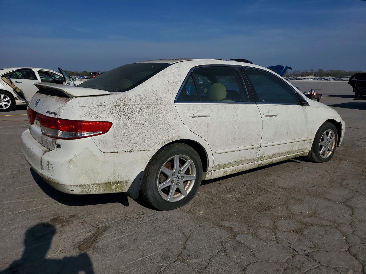2003 Honda Accord Ex White vin: 1HGCM66533A018967