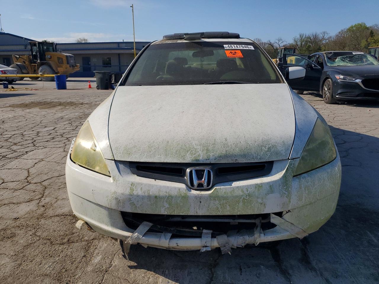 2003 Honda Accord Ex White vin: 1HGCM66533A018967