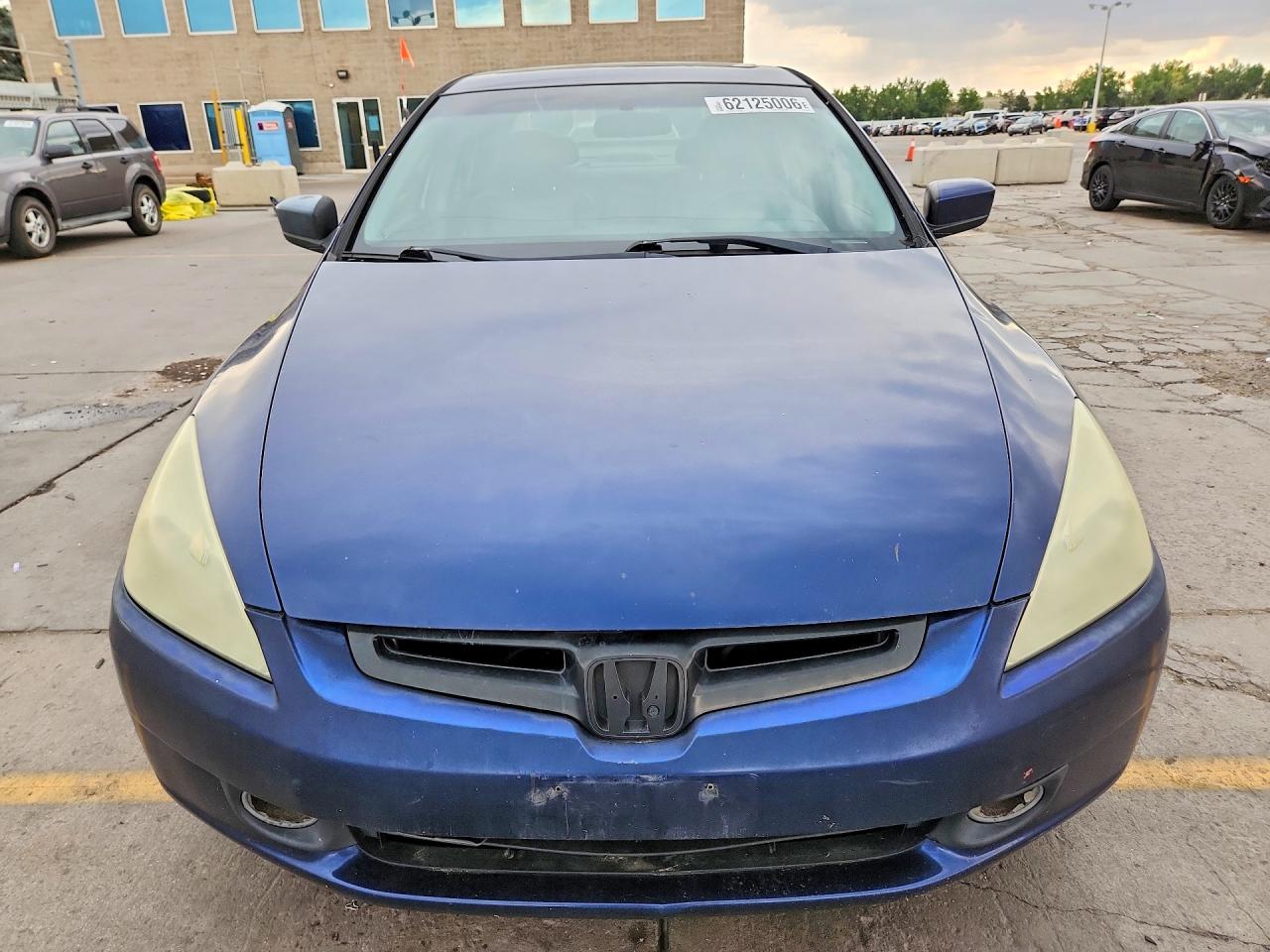 2003 Honda Accord Ex Blue vin: 1HGCM66533A023456