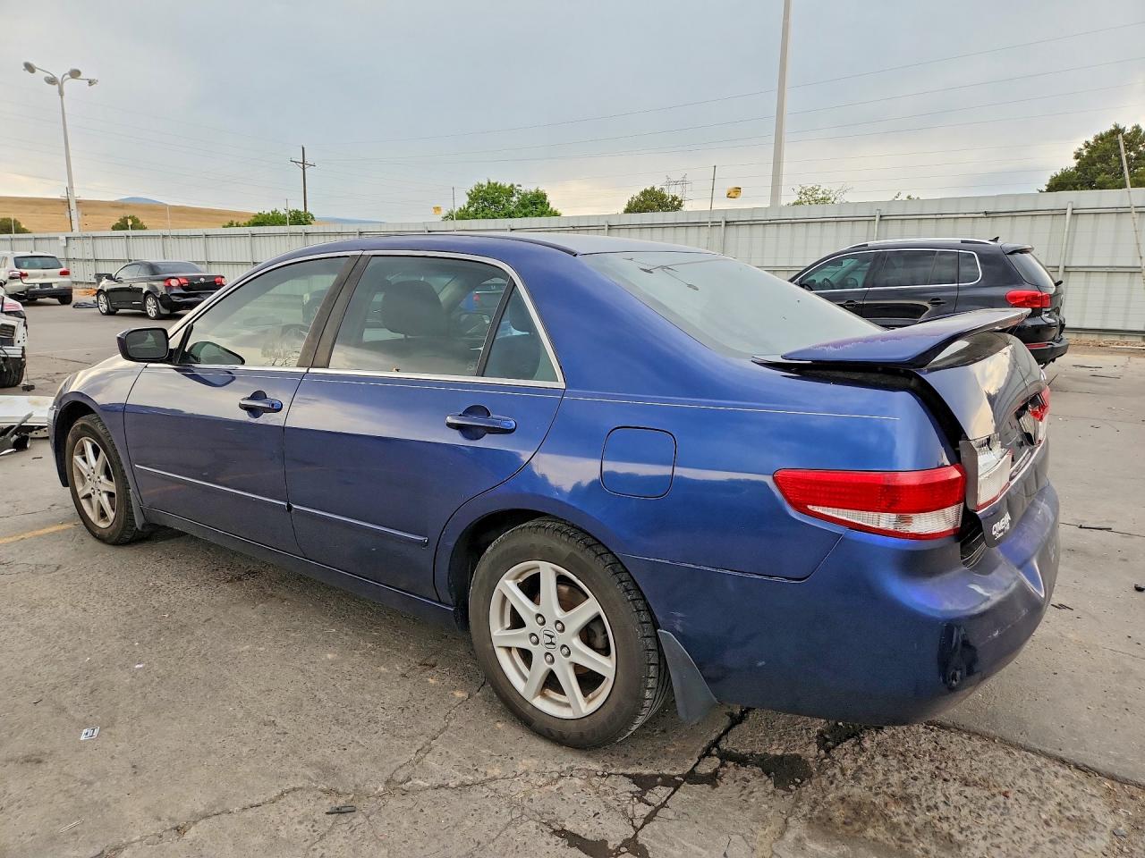 2003 Honda Accord Ex Blue vin: 1HGCM66533A023456