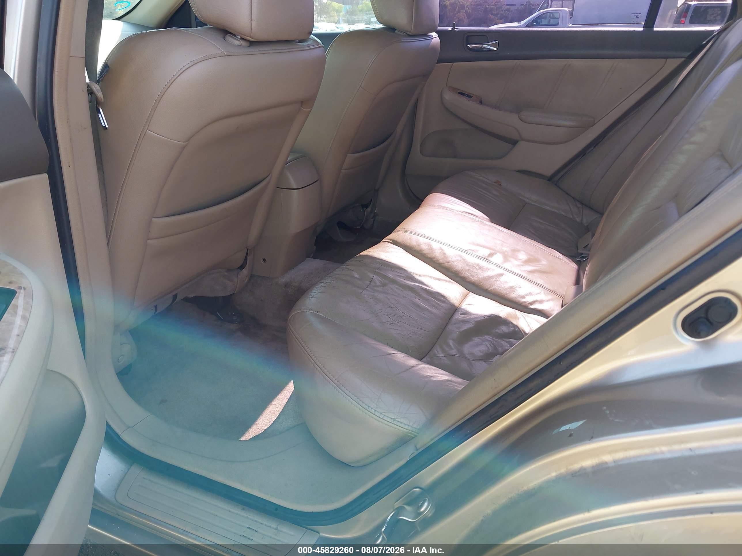2003 Honda Accord 3.0 Ex Beige vin: 1HGCM66533A030178