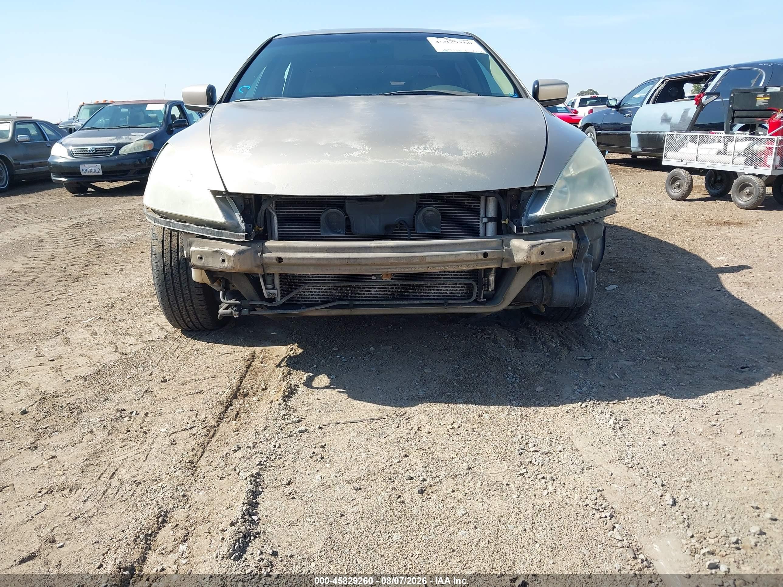 2003 Honda Accord 3.0 Ex Beige vin: 1HGCM66533A030178