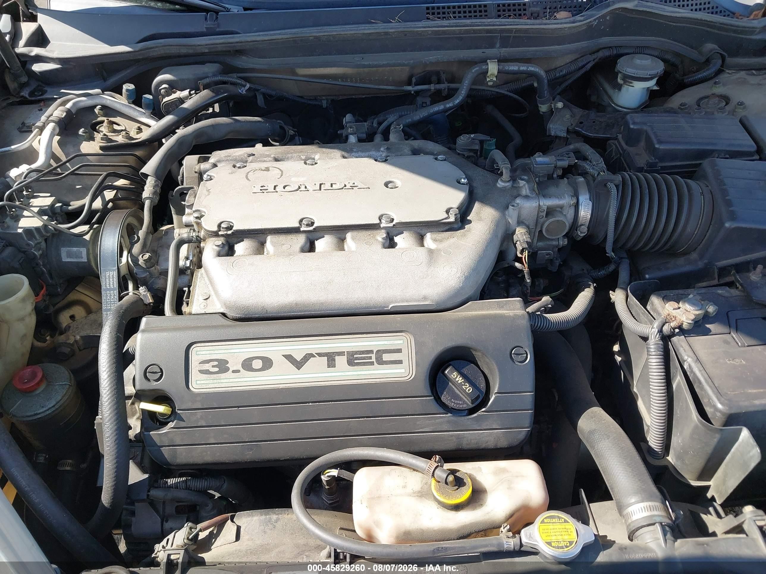 2003 Honda Accord 3.0 Ex Beige vin: 1HGCM66533A030178