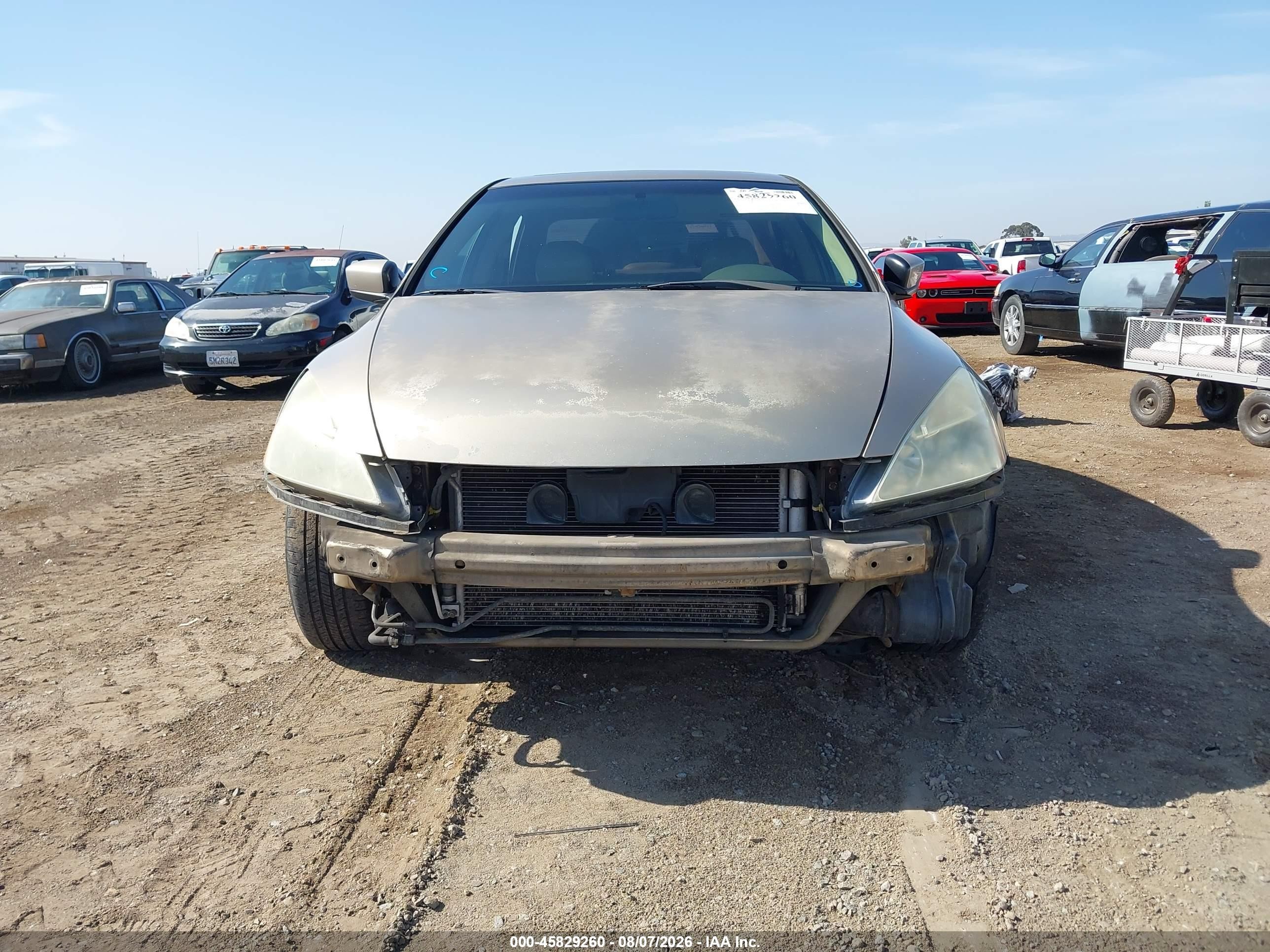 2003 Honda Accord 3.0 Ex Beige vin: 1HGCM66533A030178