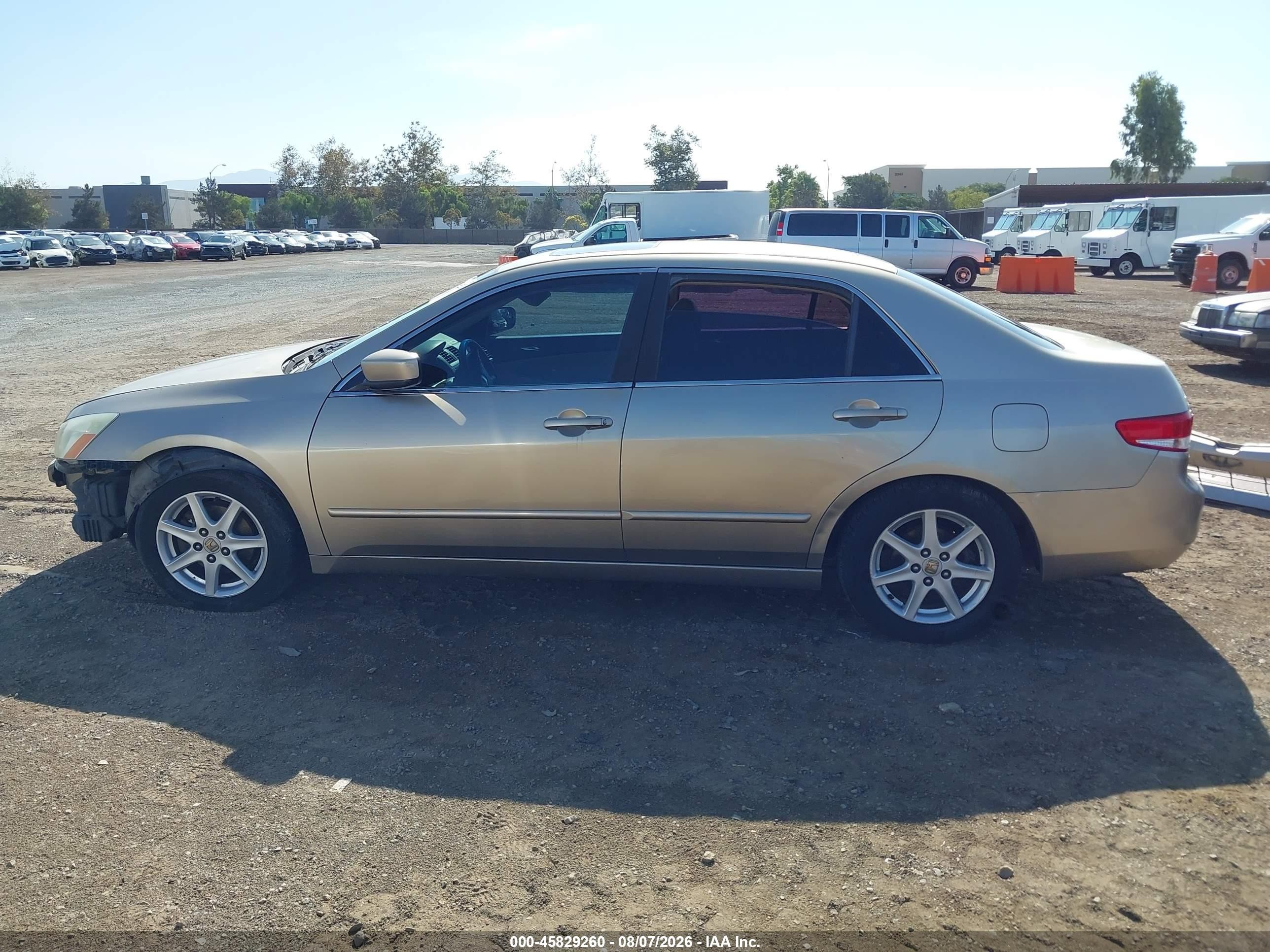 2003 Honda Accord 3.0 Ex Beige vin: 1HGCM66533A030178
