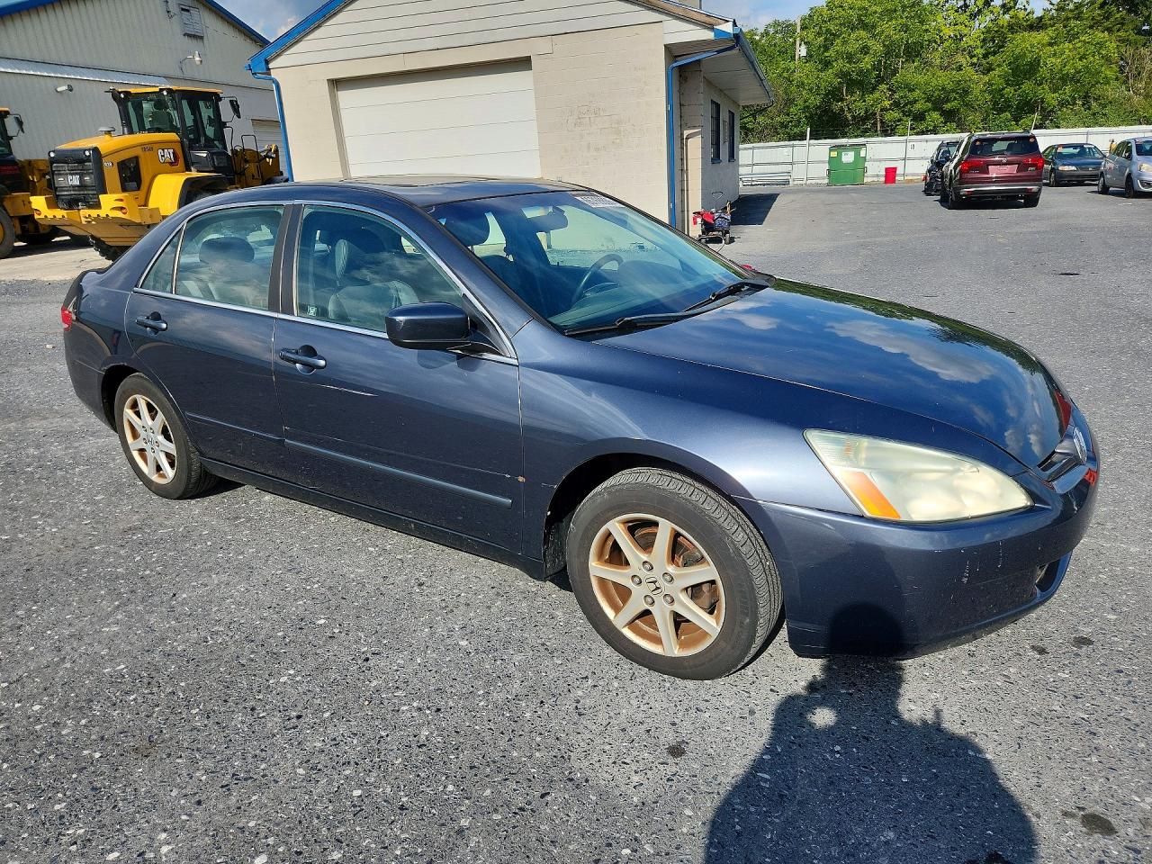 2003 Honda Accord Ex Gray vin: 1HGCM66533A050401