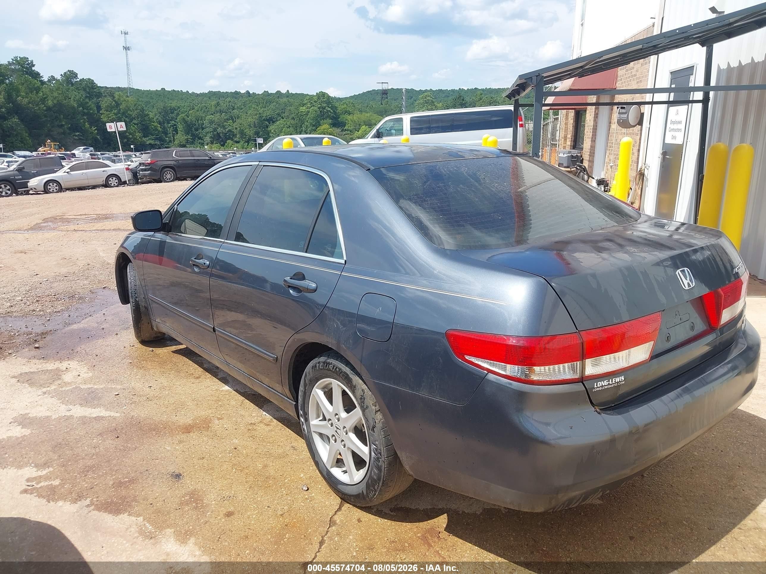 2003 Honda Accord 3.0 Ex Синий vin: 1HGCM66533A050415