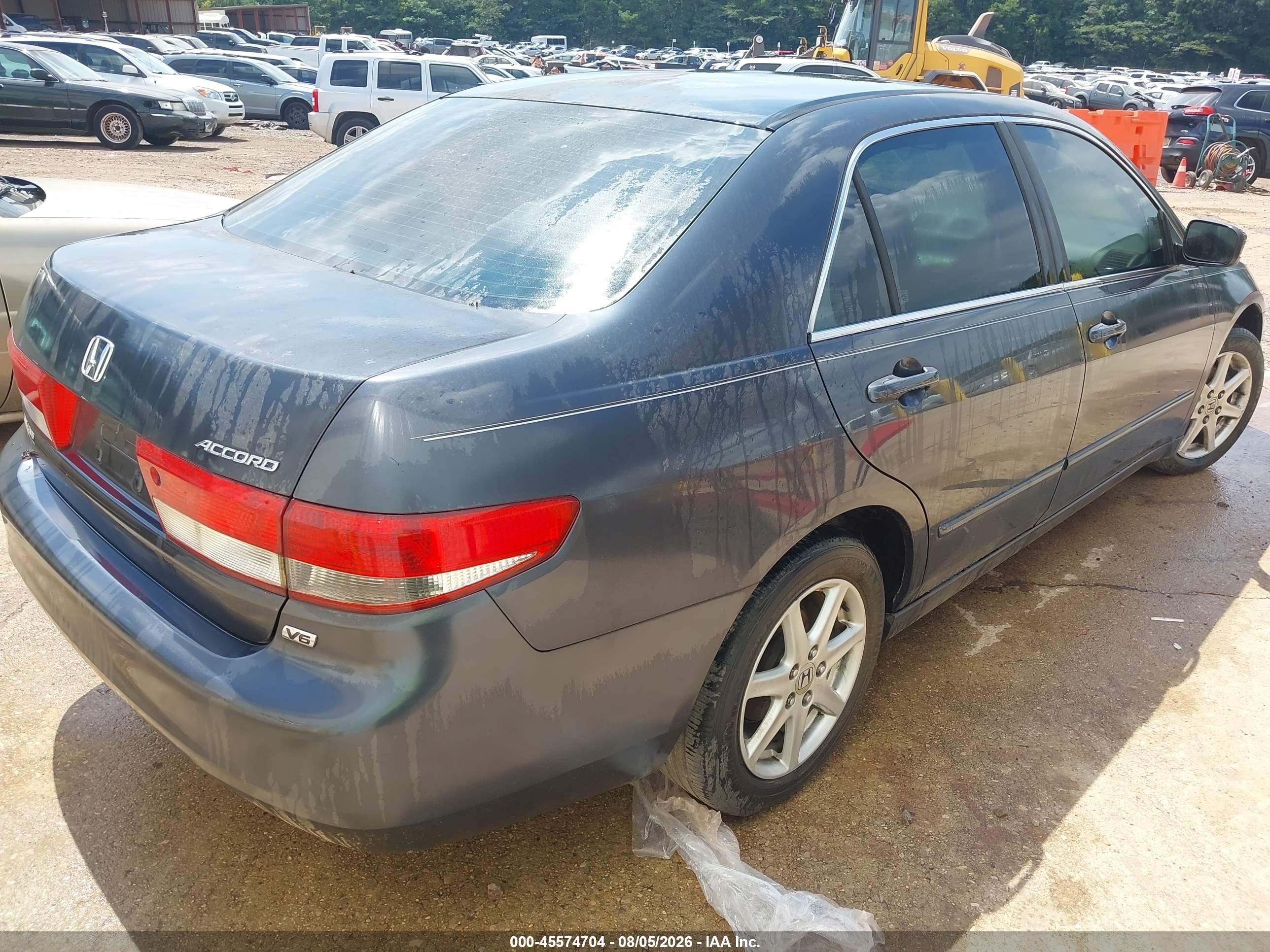 2003 Honda Accord 3.0 Ex Синий vin: 1HGCM66533A050415